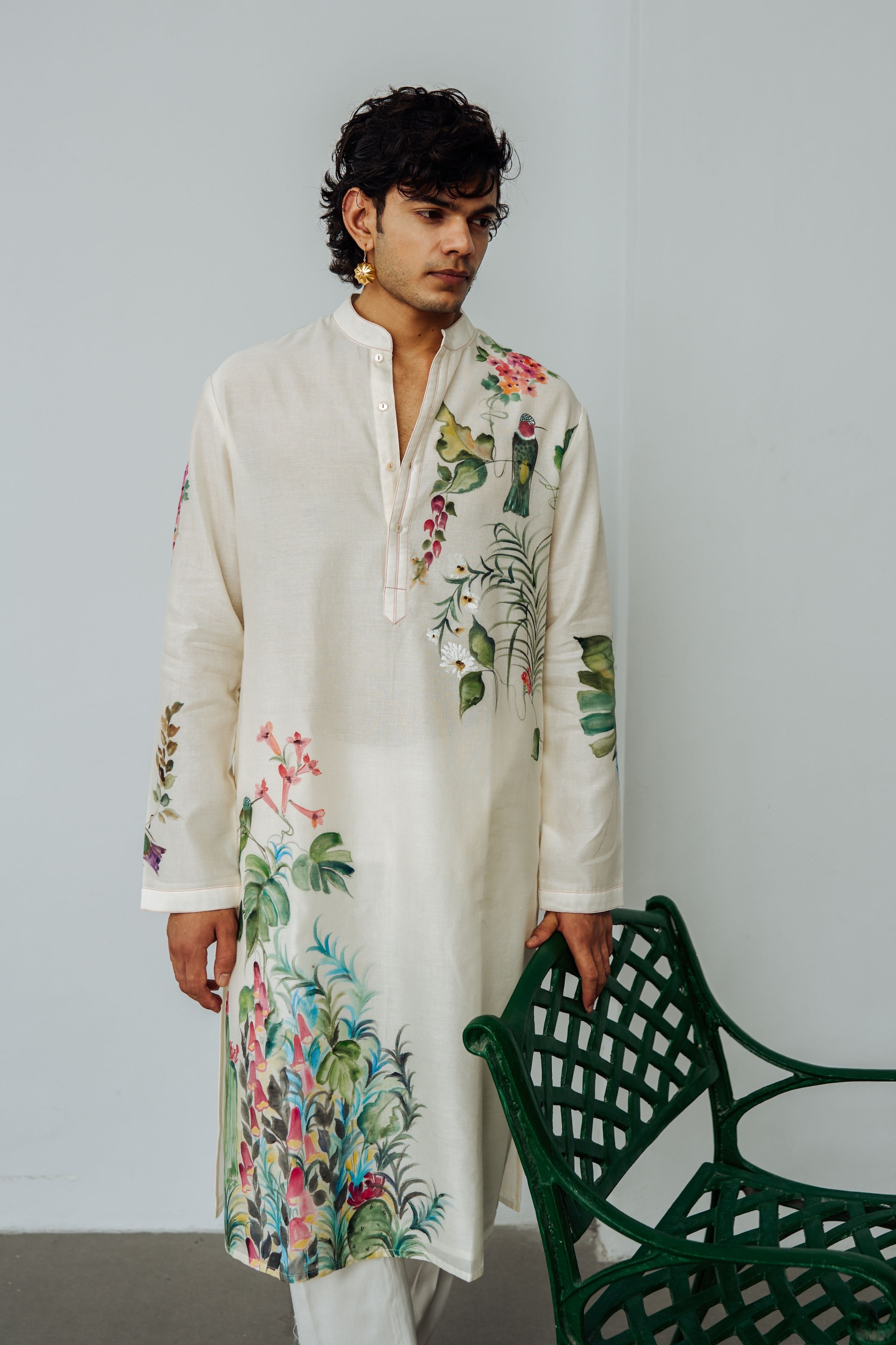 Hawaiian Harmony Kurta Set