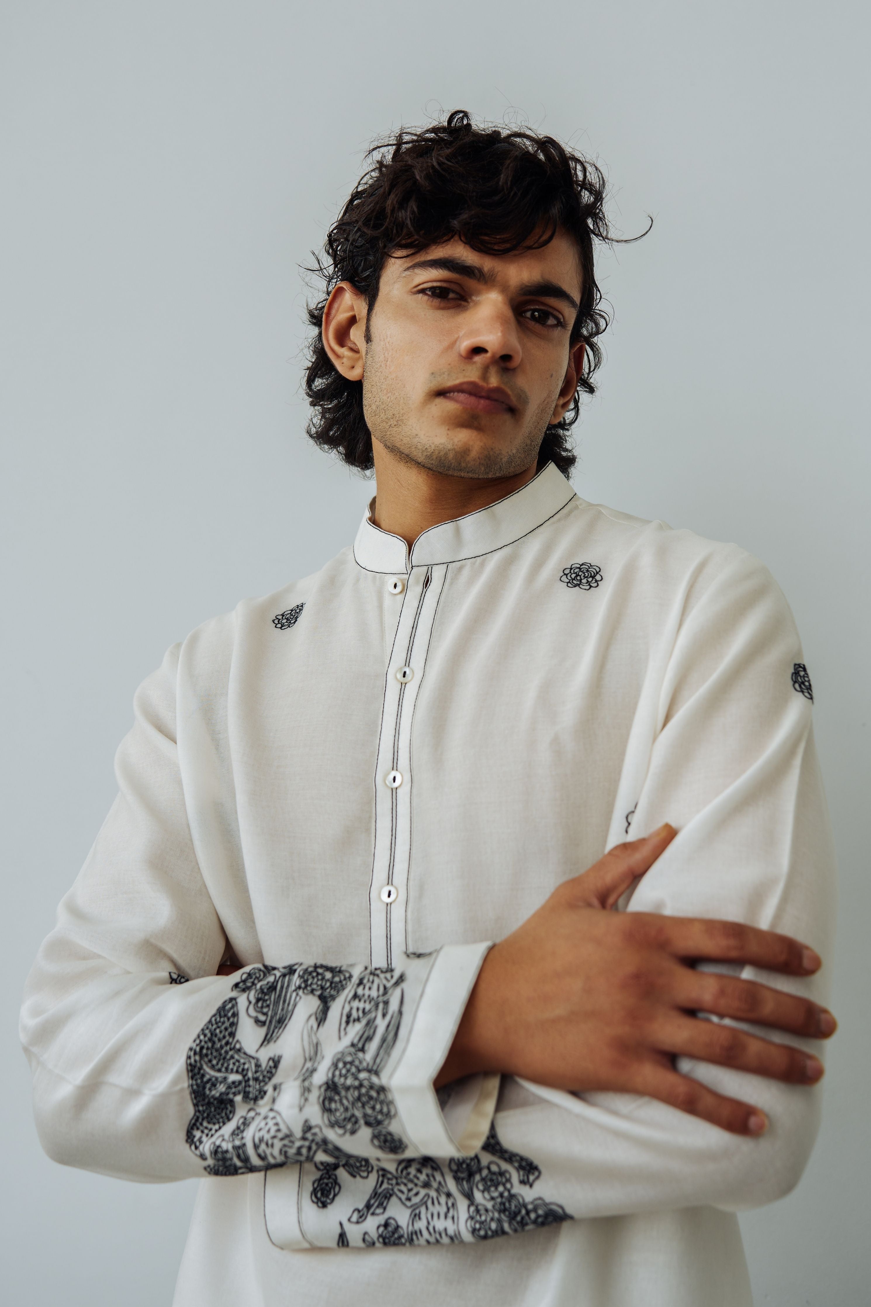 Ivory Road Runner Kurta Set