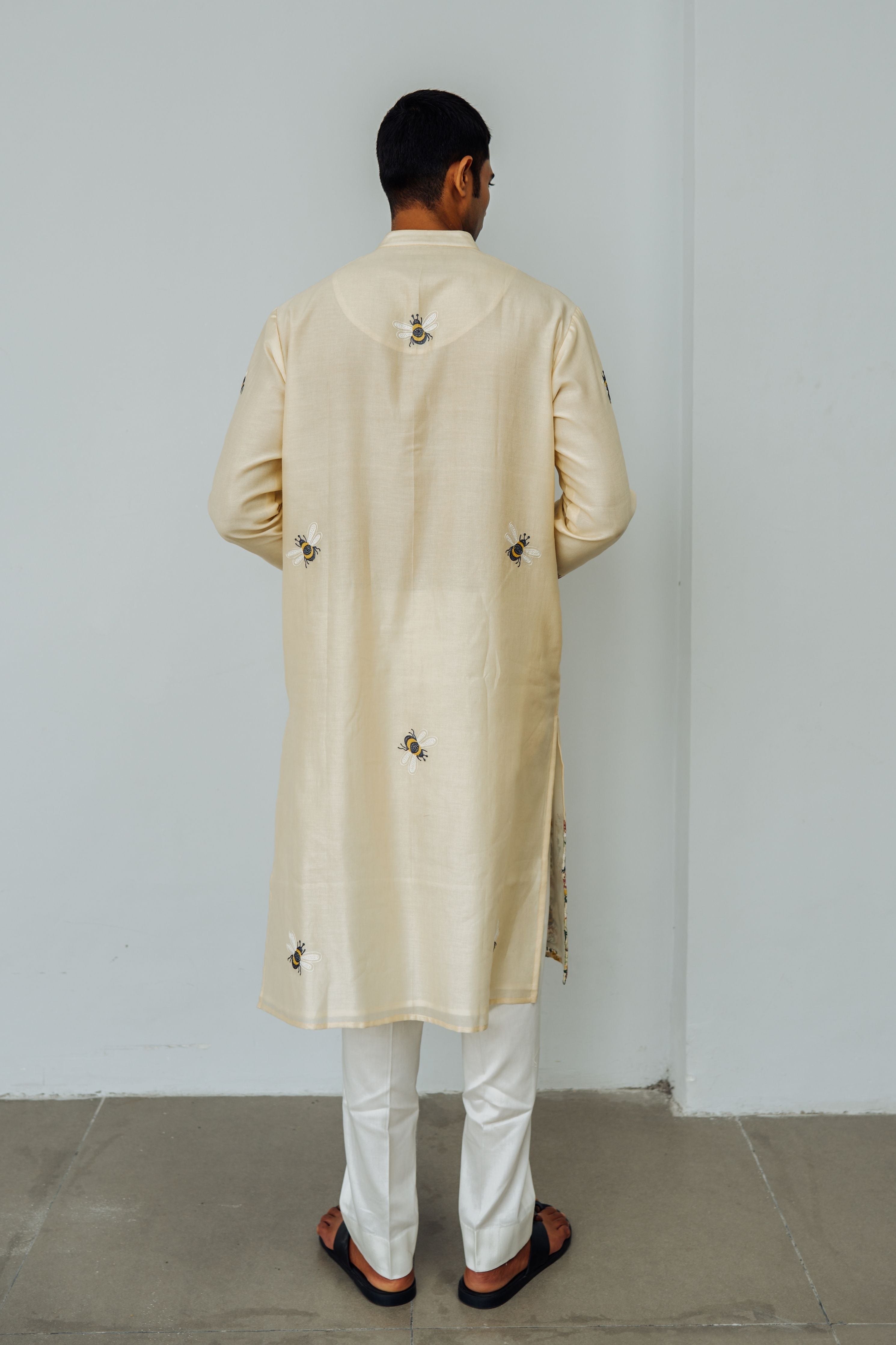 Beige Buzz Kurta Set