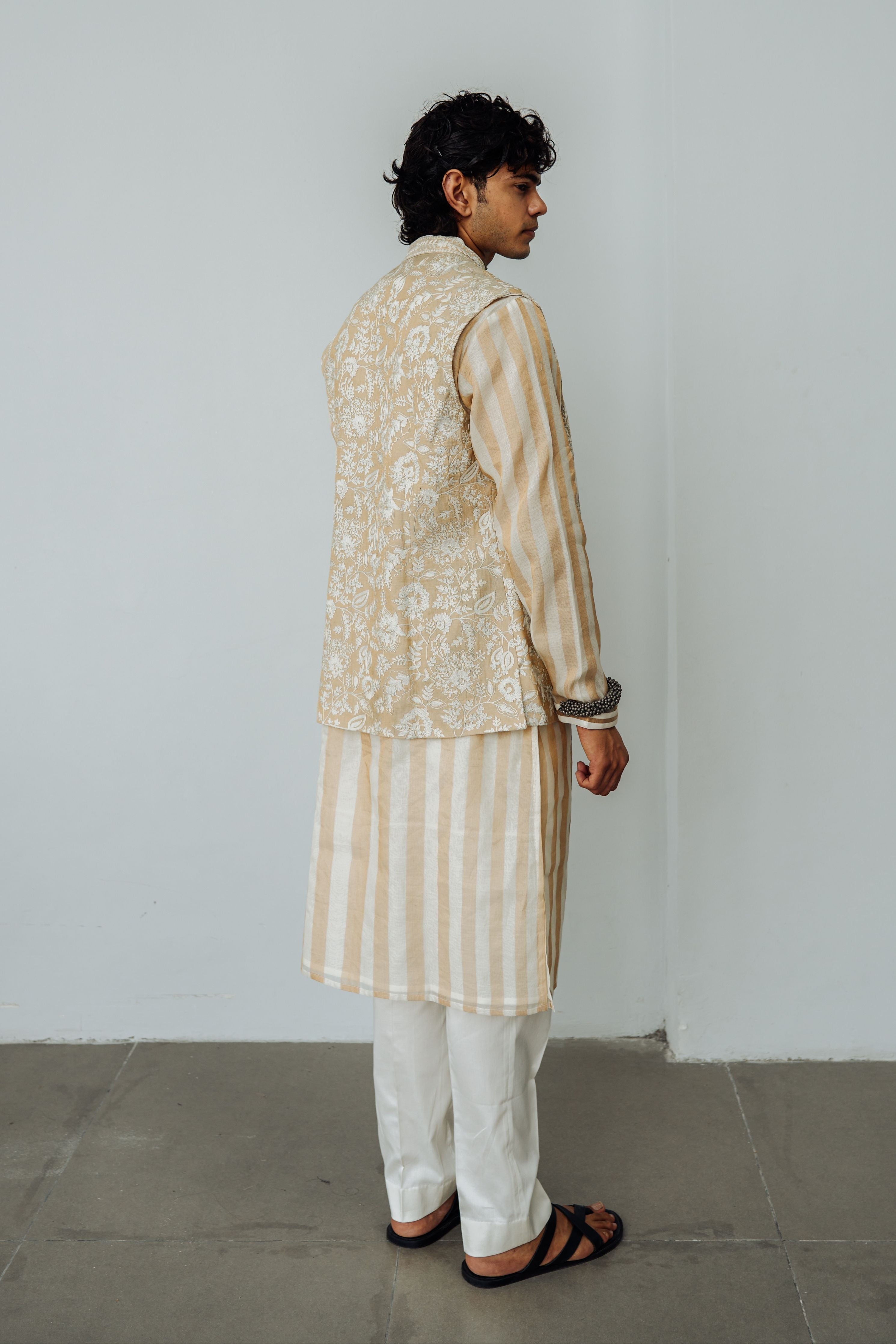 Gold Golden Dust Kurta Set