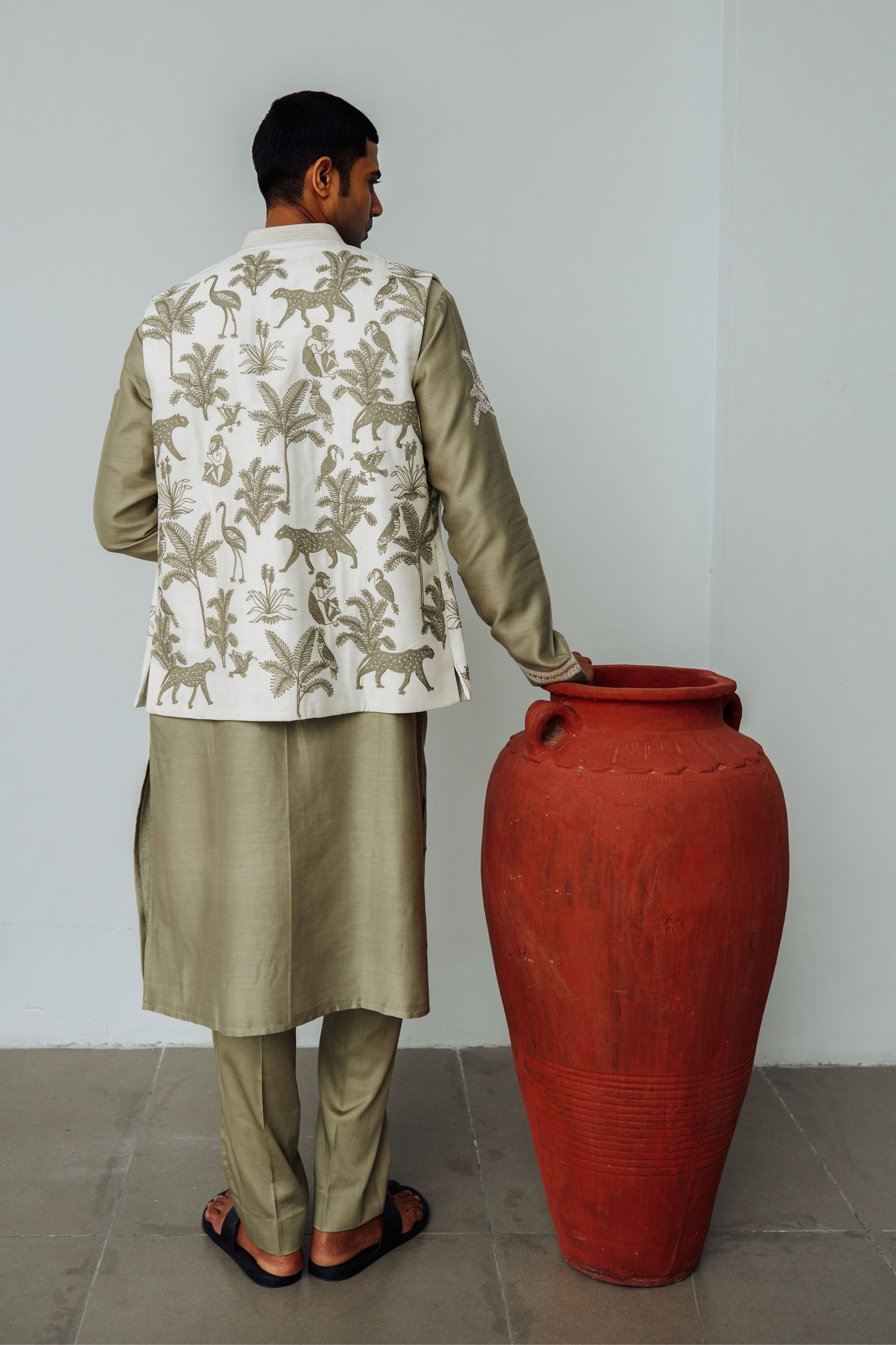 Sage Jungle Book Kurta Set