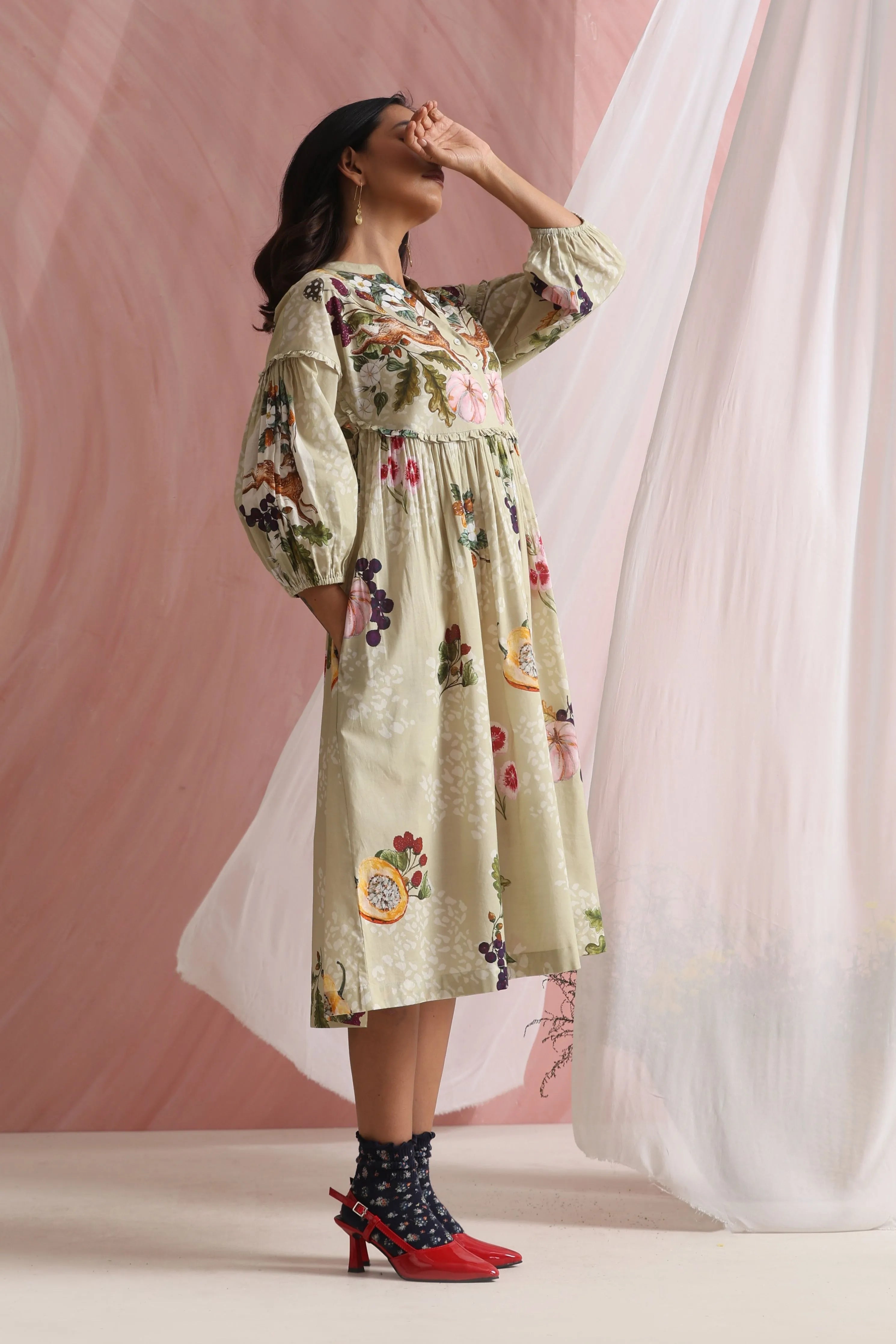 Everlin Yoke Dress