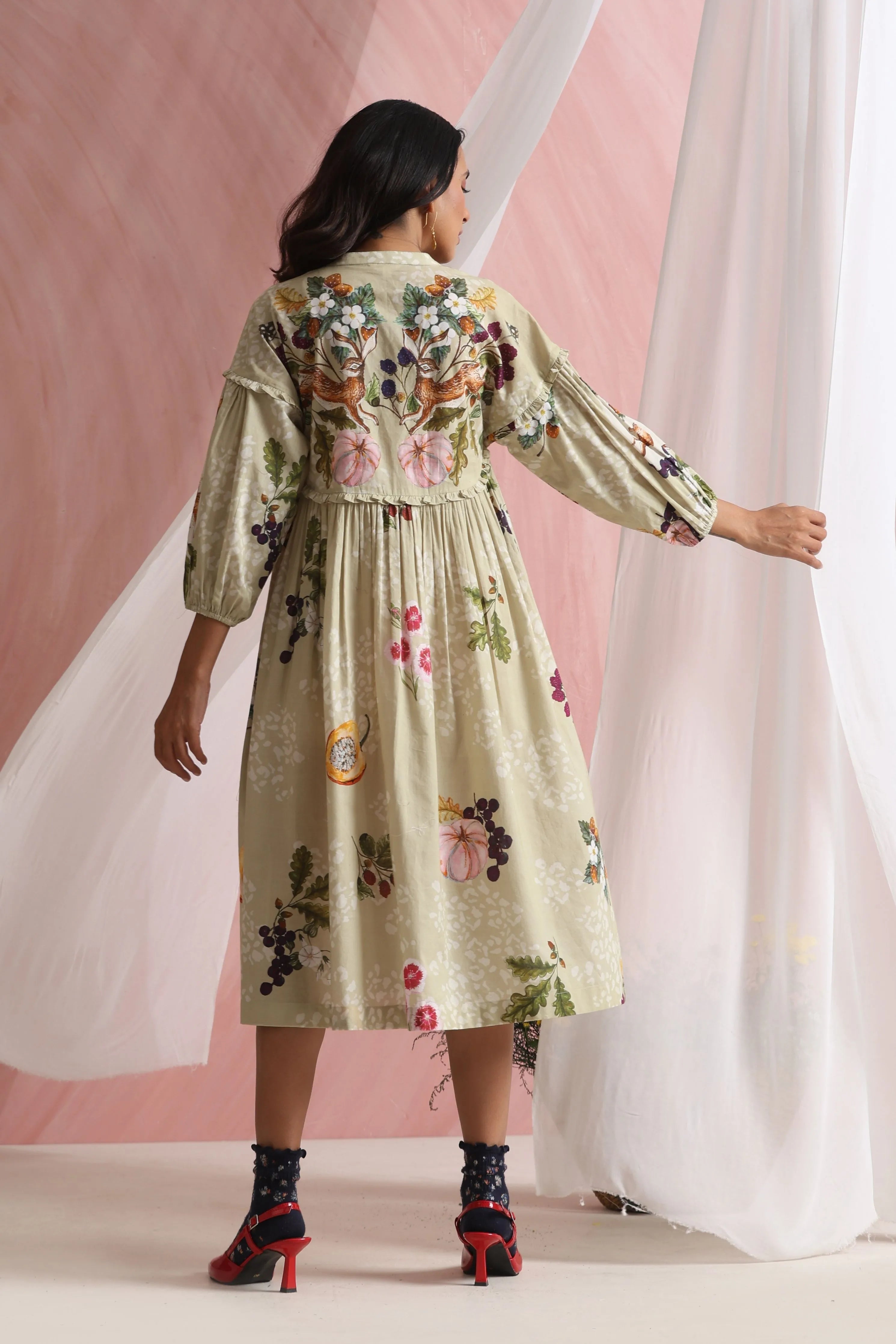 Everlin Yoke Dress