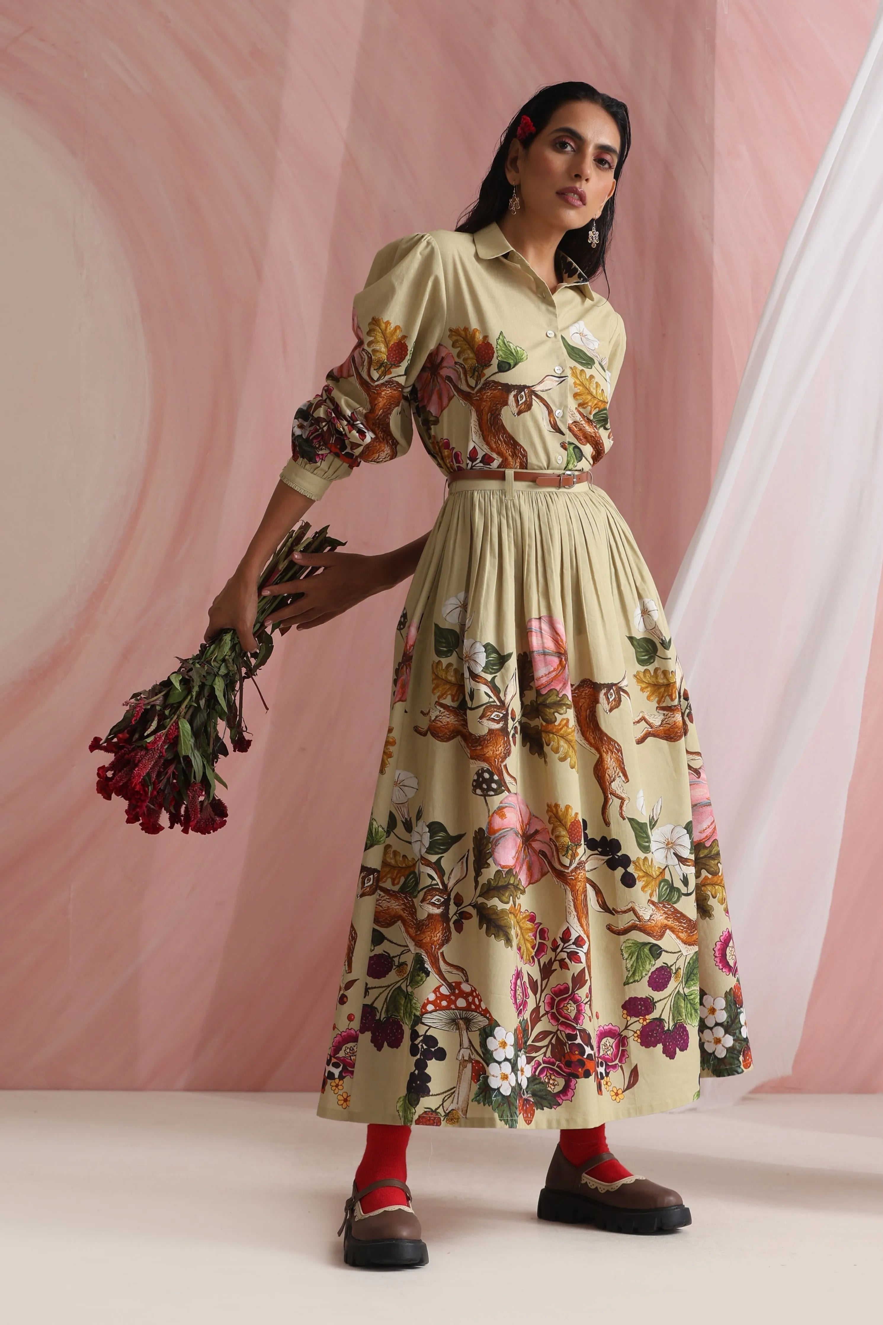 Forest Skirt Co-Ord Set
