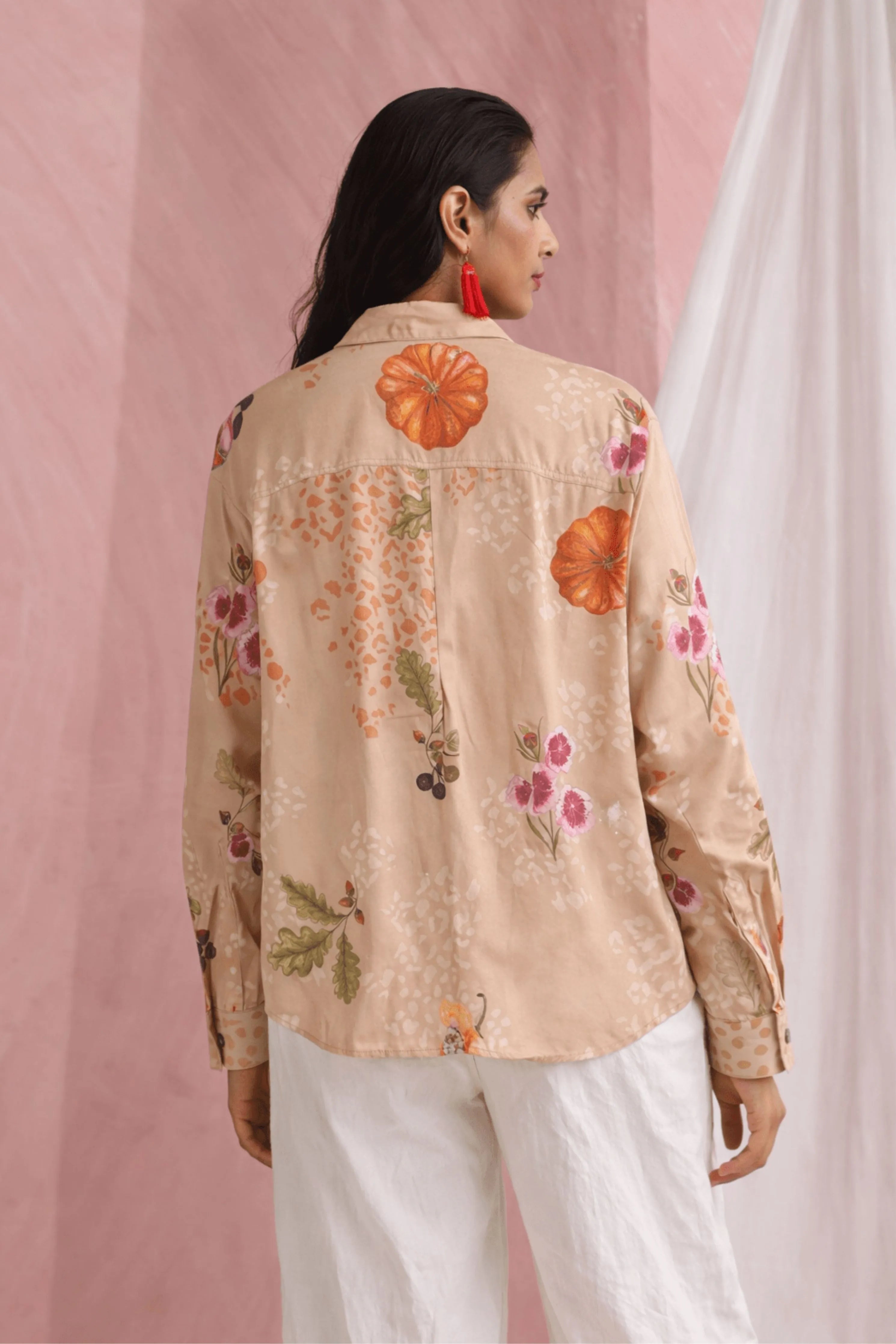 Beige Berry Shirt