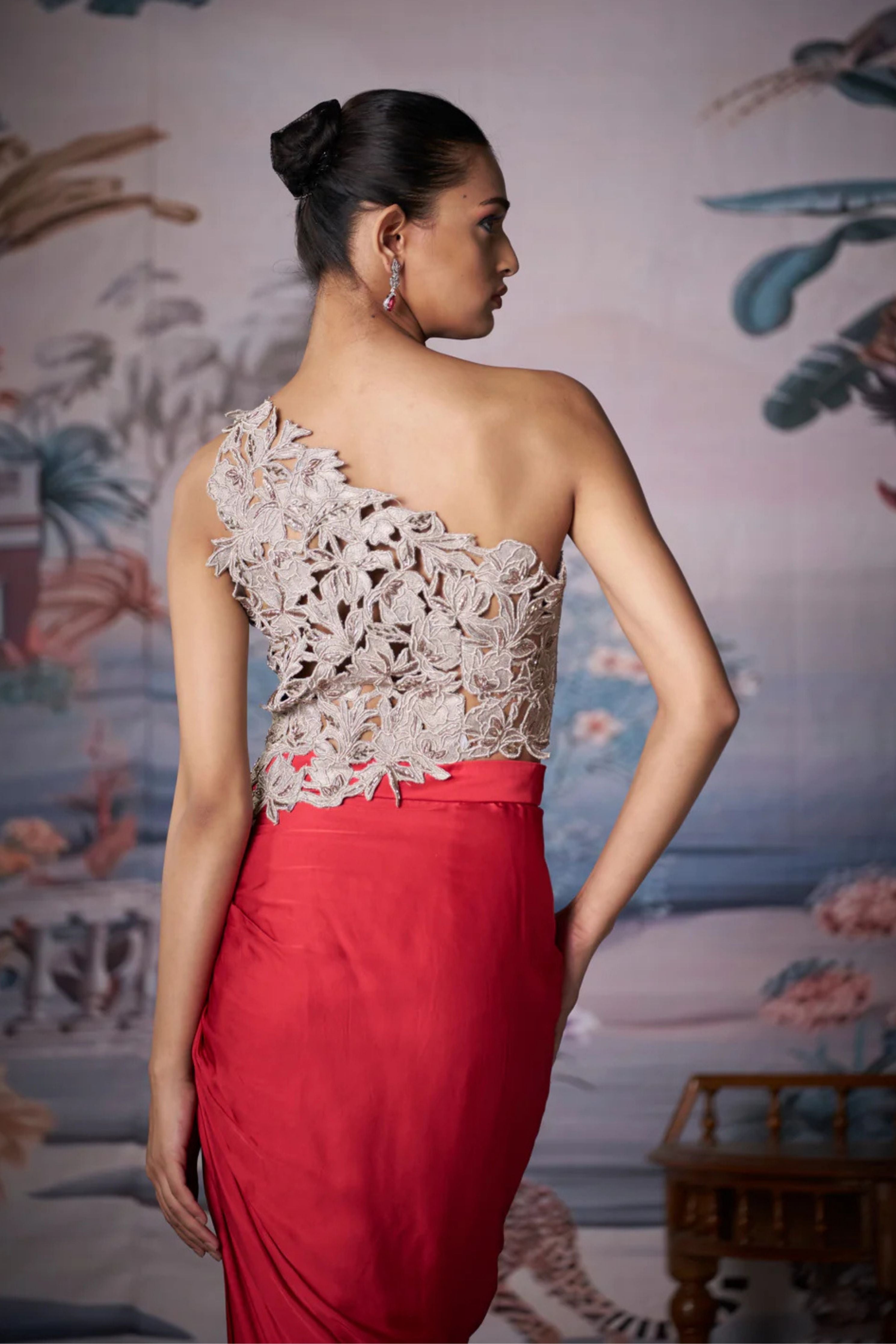 Wild Rosé Skirt Set