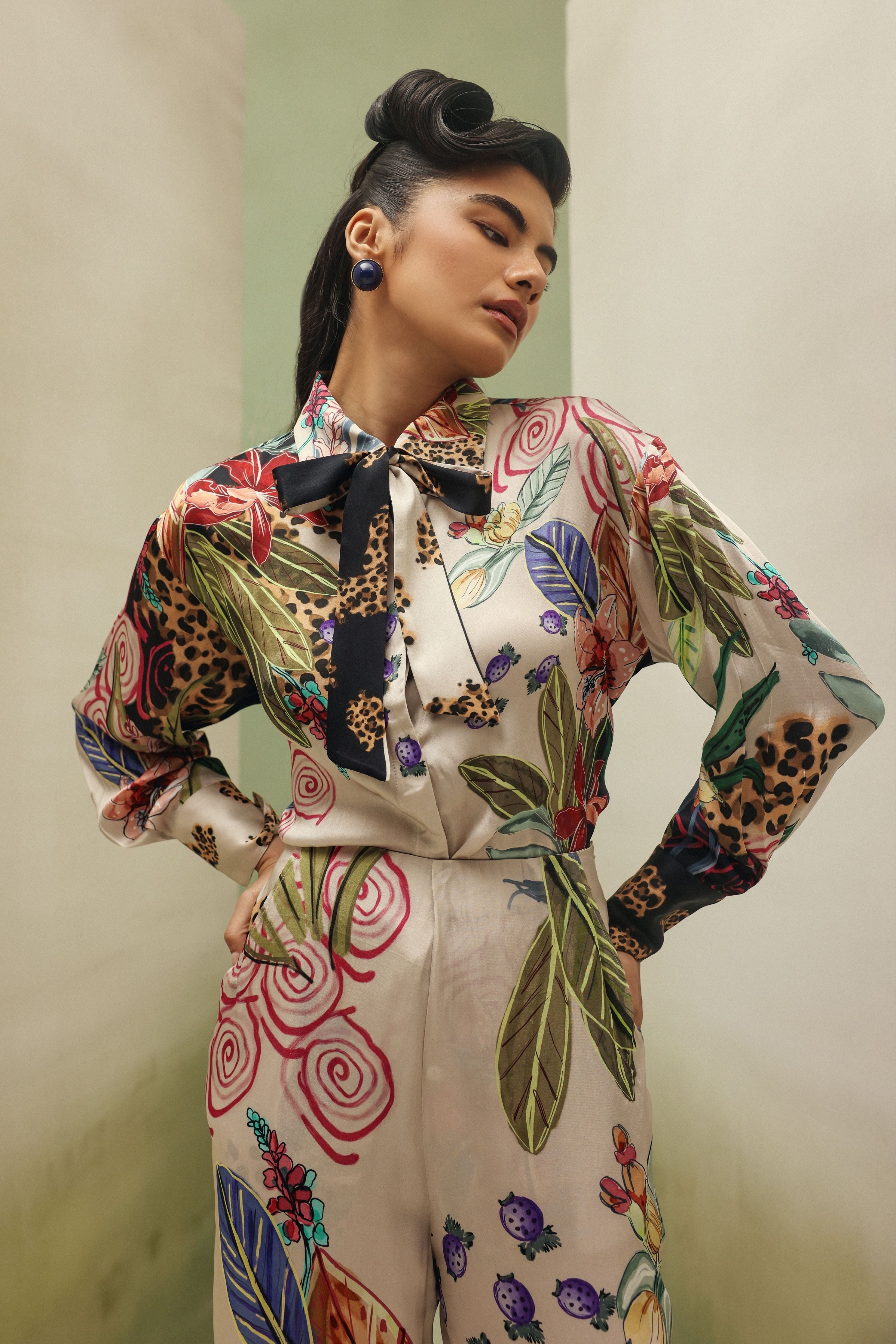 Wildflower Iris Shirt