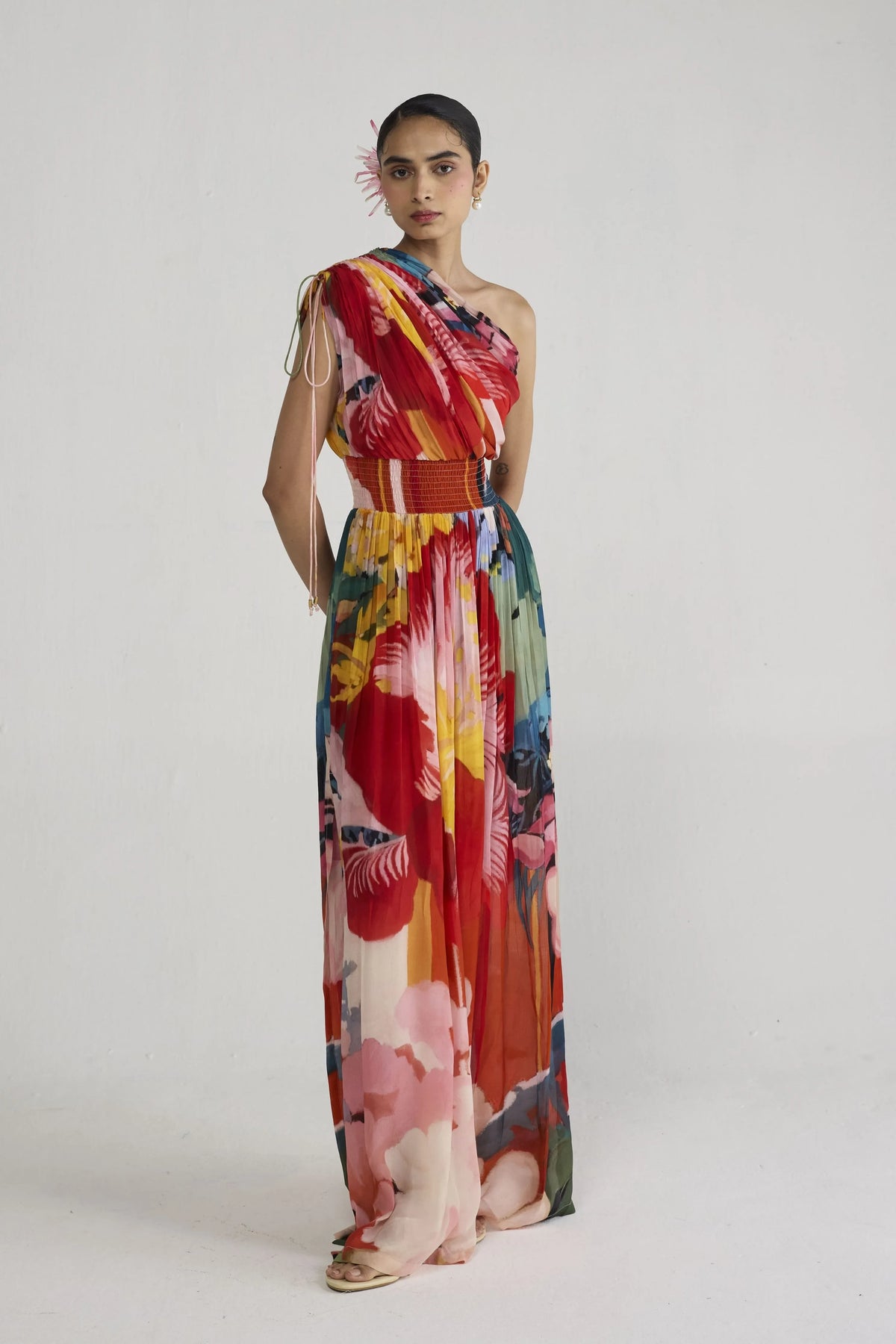 Obu One Shoulder Dress