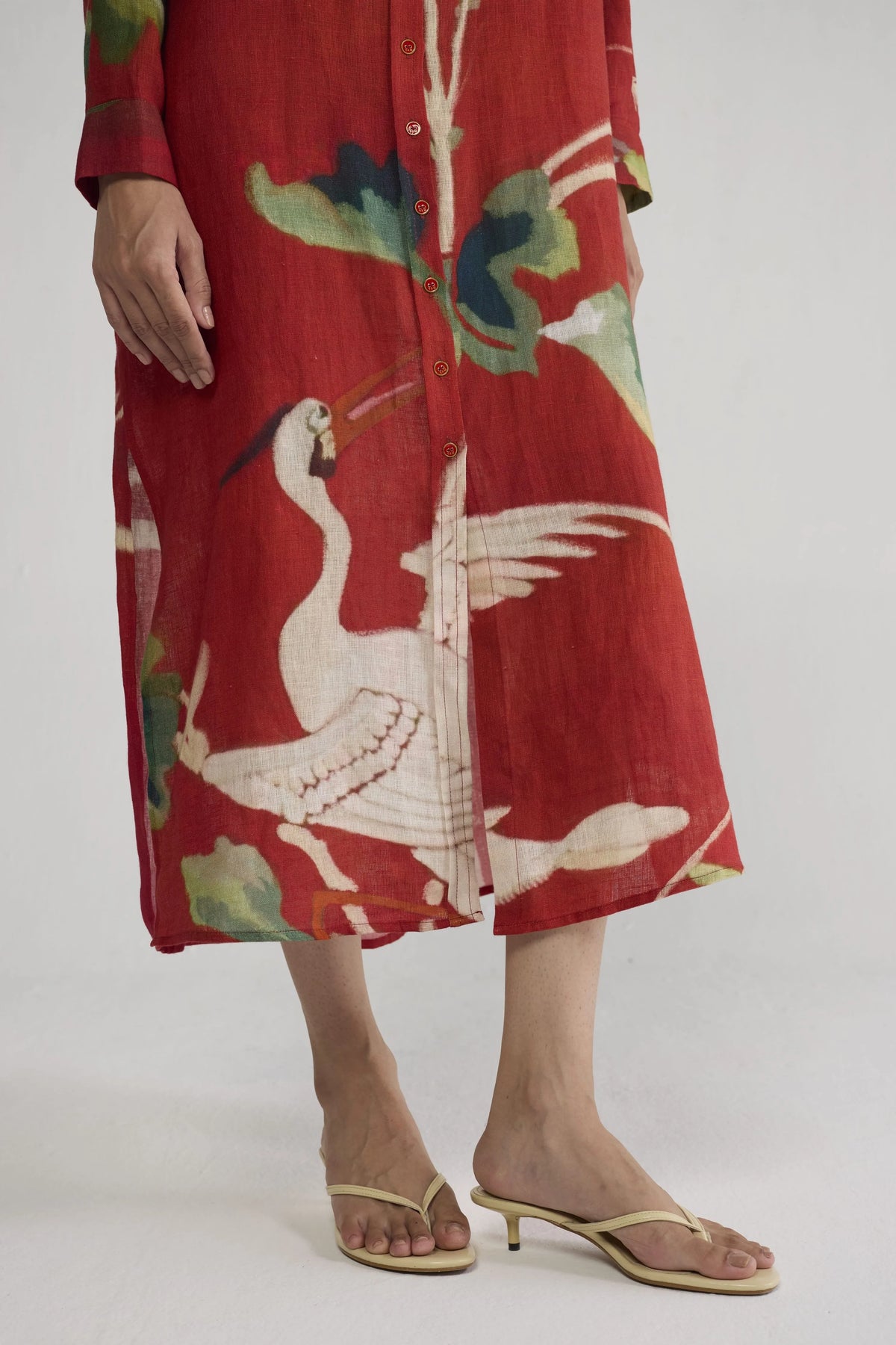 Bara Linen Shirt Dress