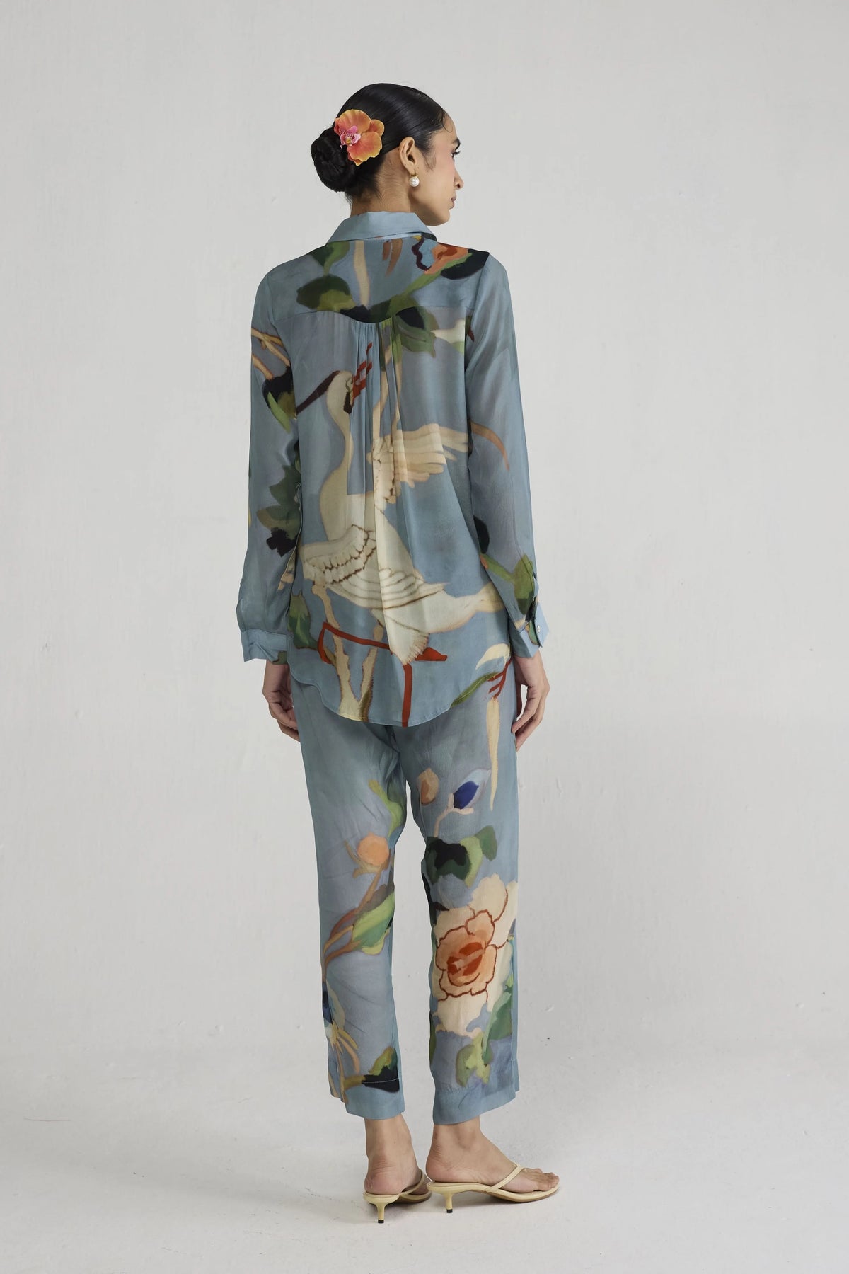 Asagao Crepe Co-Ord Set
