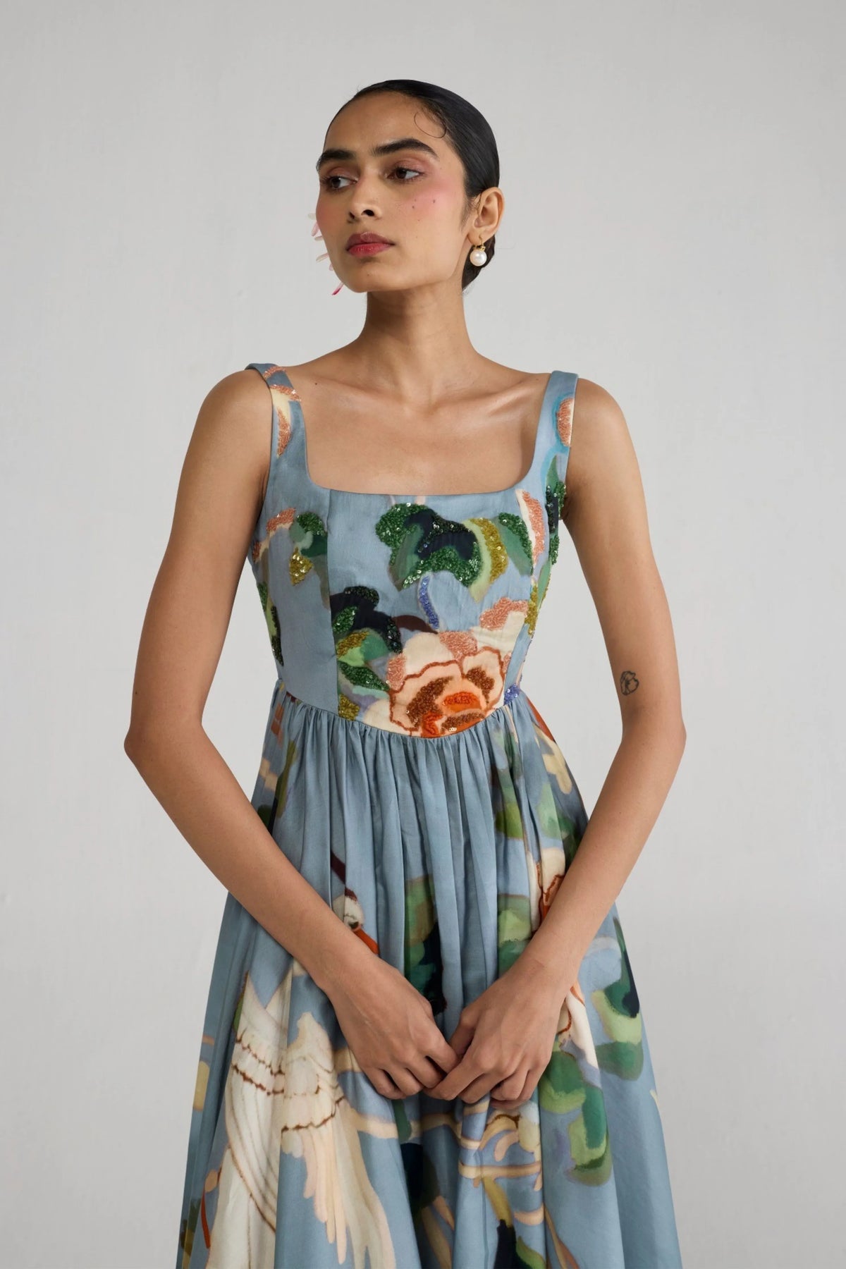 Assagao Embroidered Dress