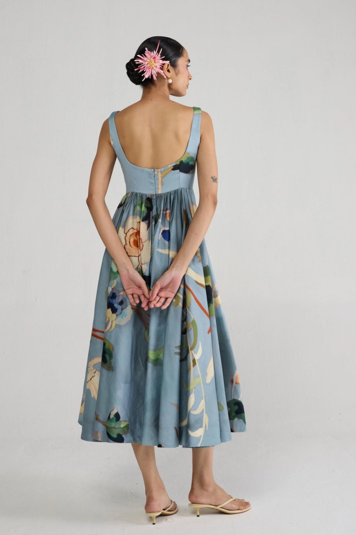 Assagao Embroidered Dress