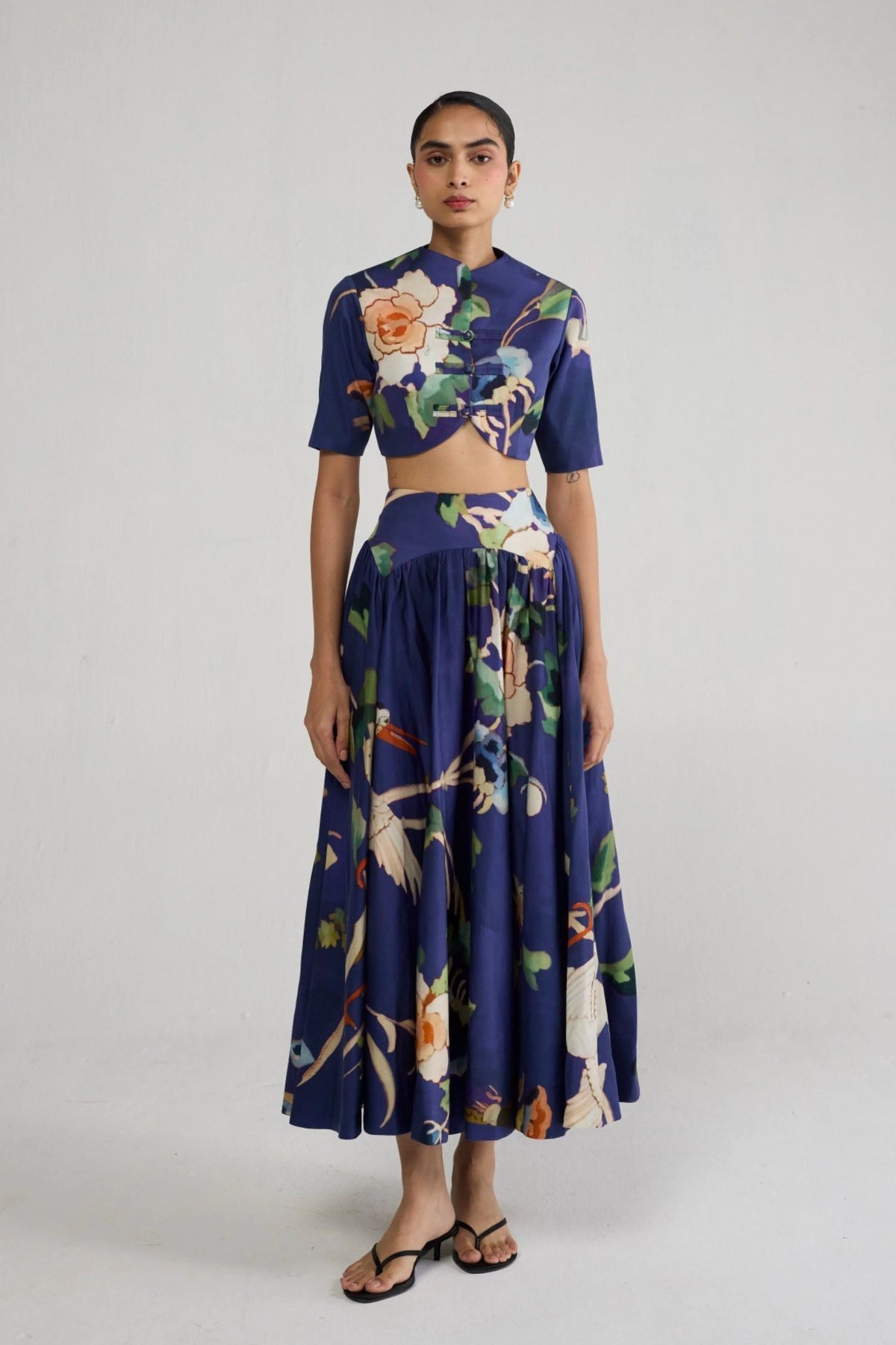 Fuji Blouse & Skirt Set