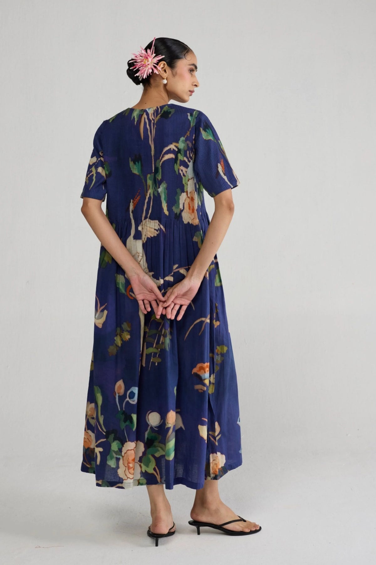 Fuji Pintucks Dress