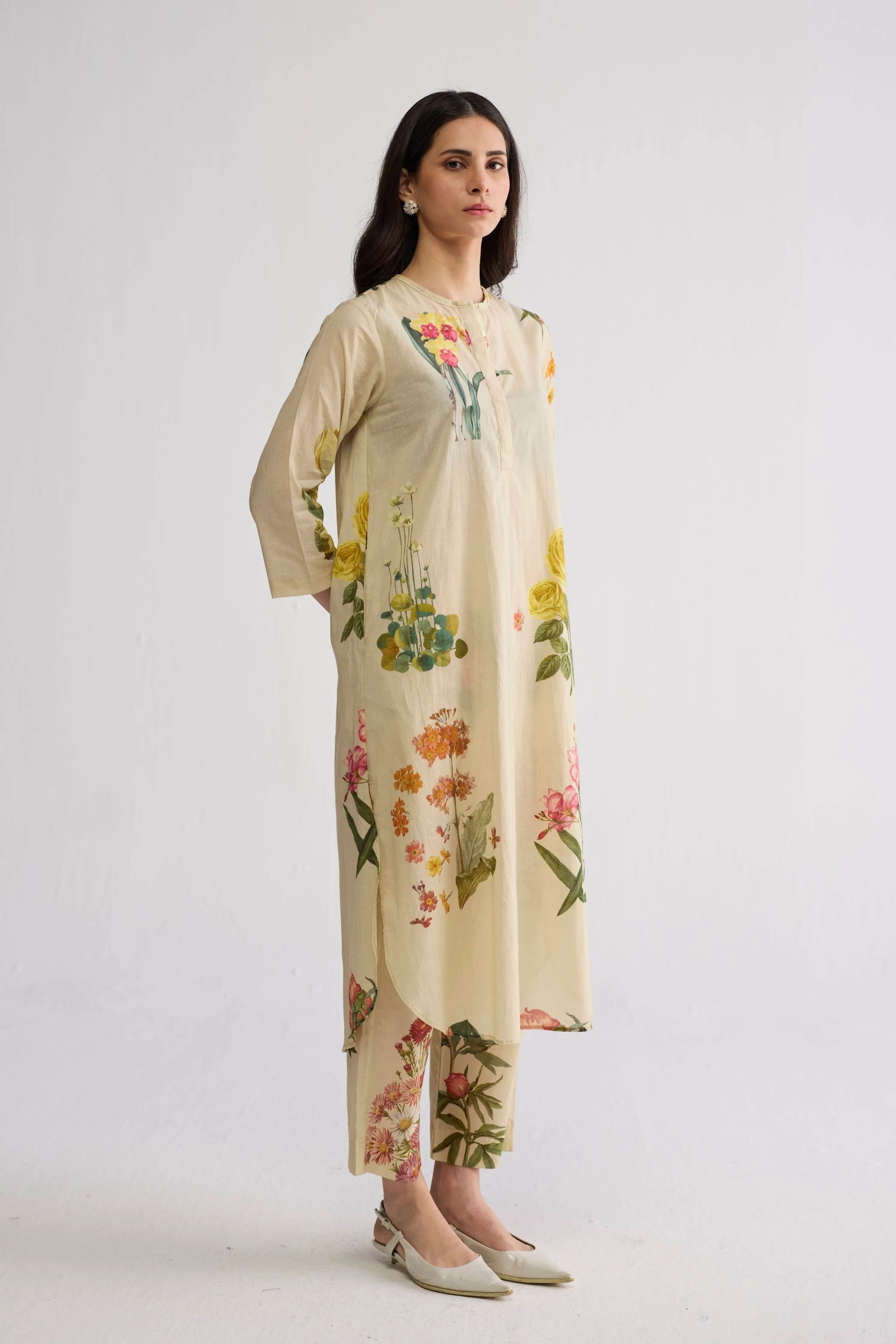 Primavera Long Kurta Set