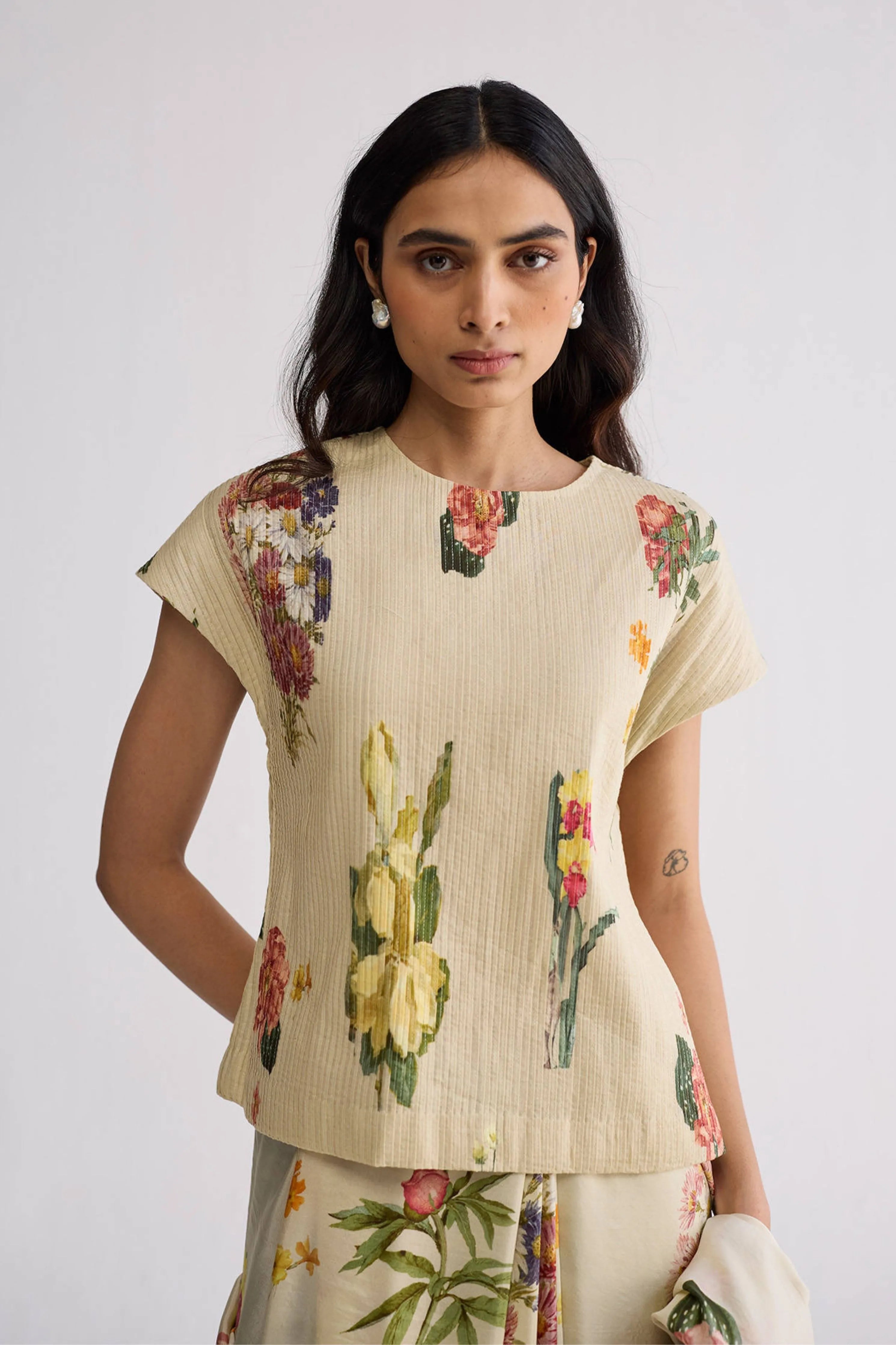 Primavera Pintucks Blouse