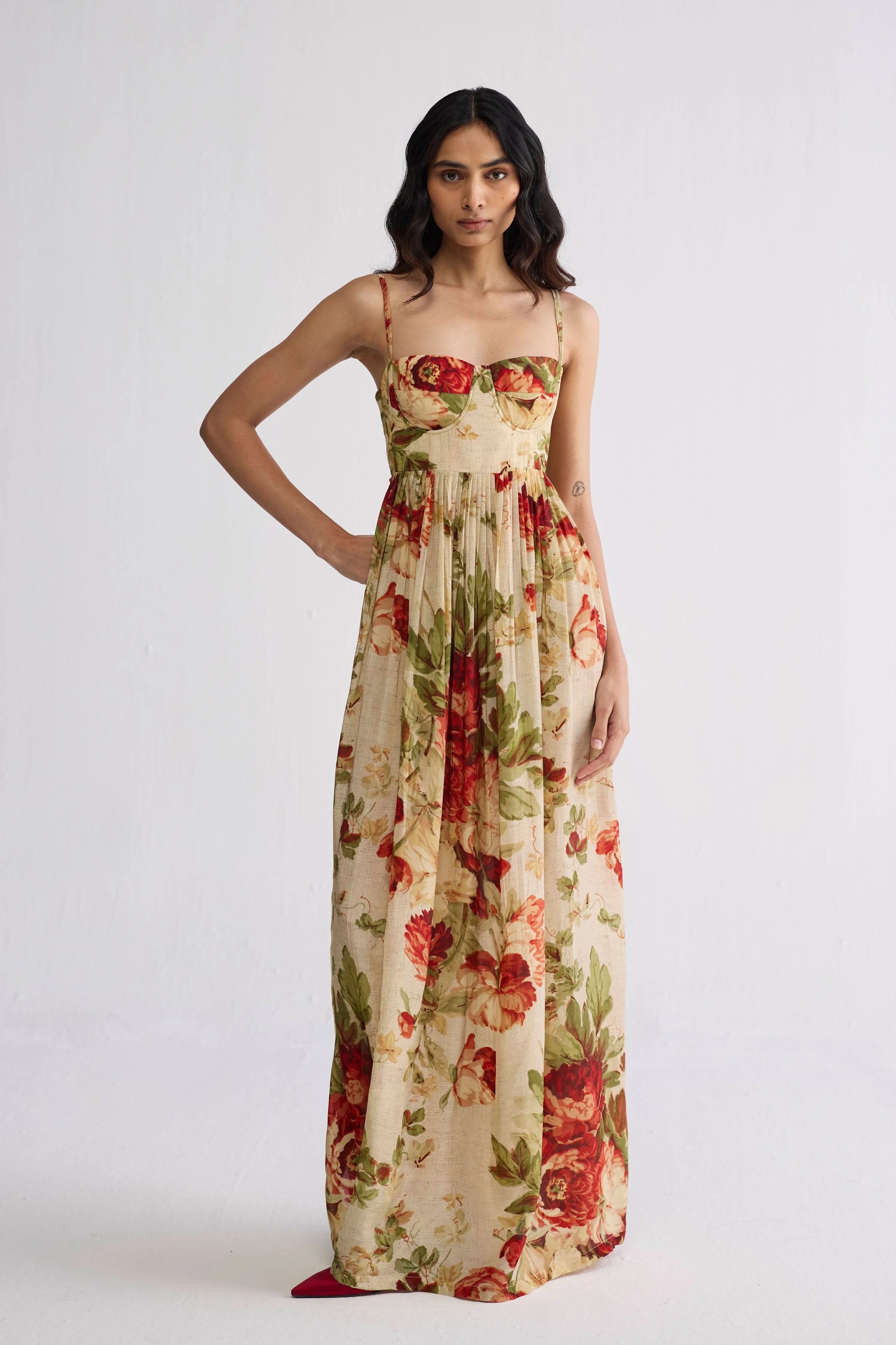 Sama Crepe Bralette Dress