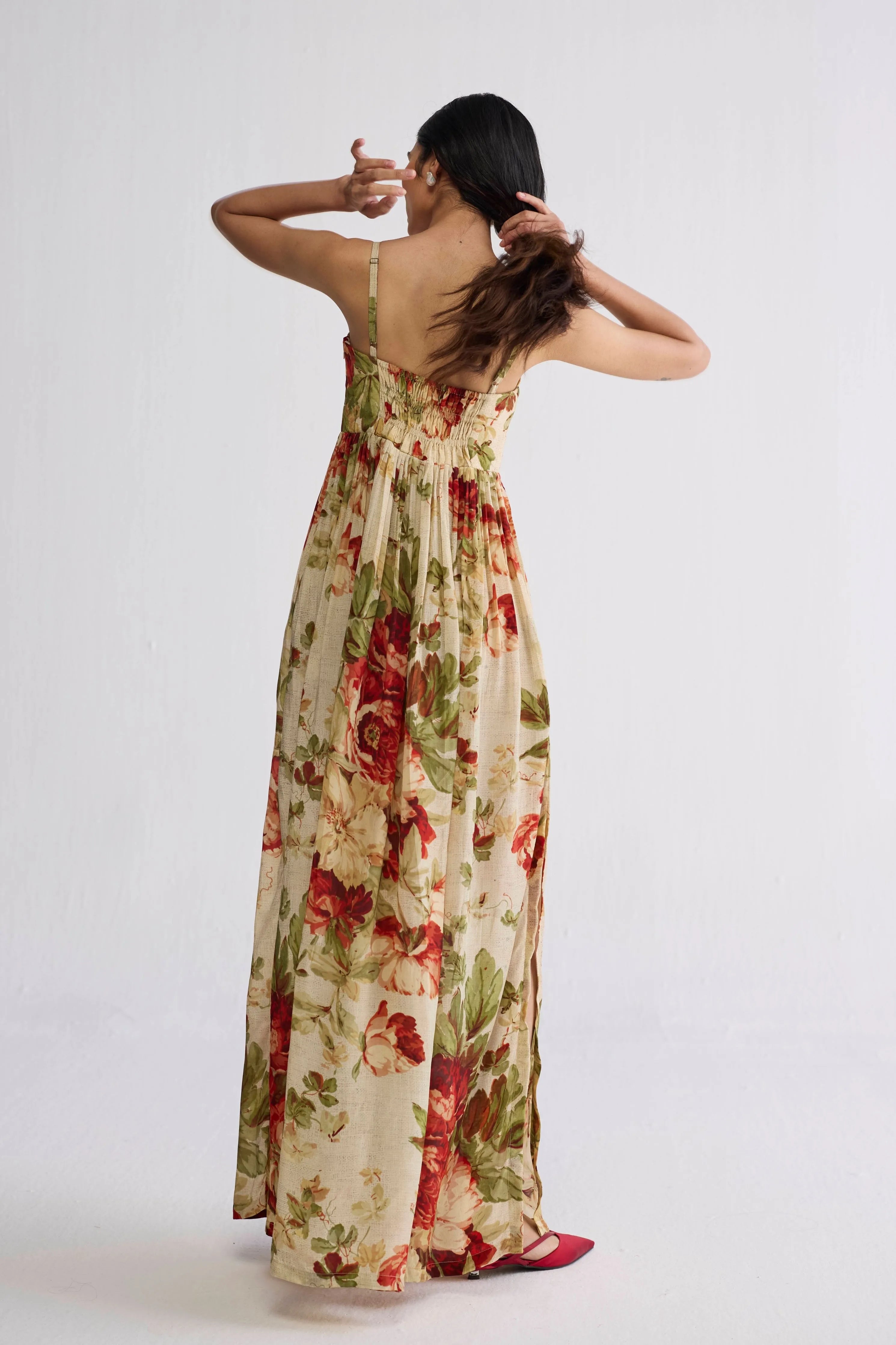 Sama Crepe Bralette Dress
