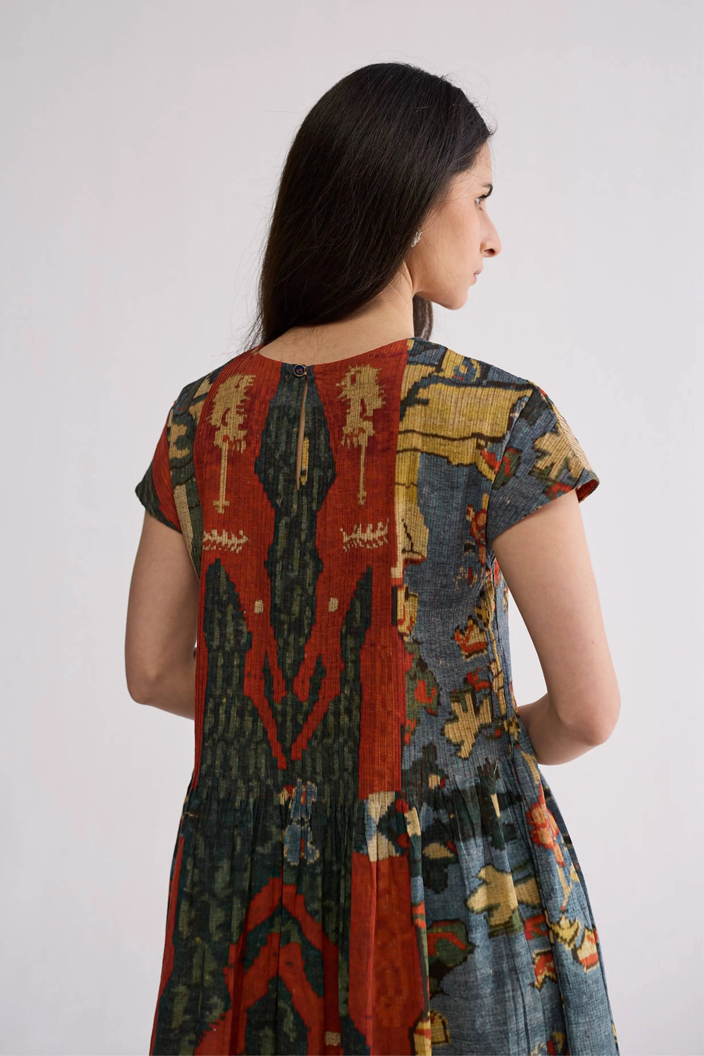 Alo Cotton Pintucks Dress