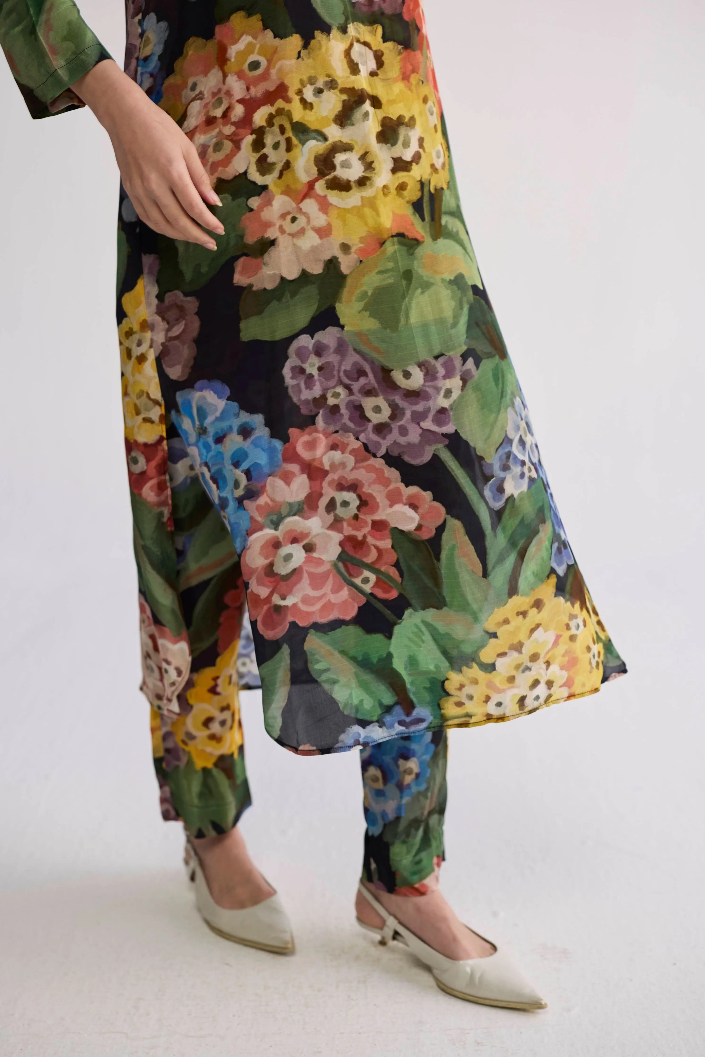 Rain Long Kurta Set