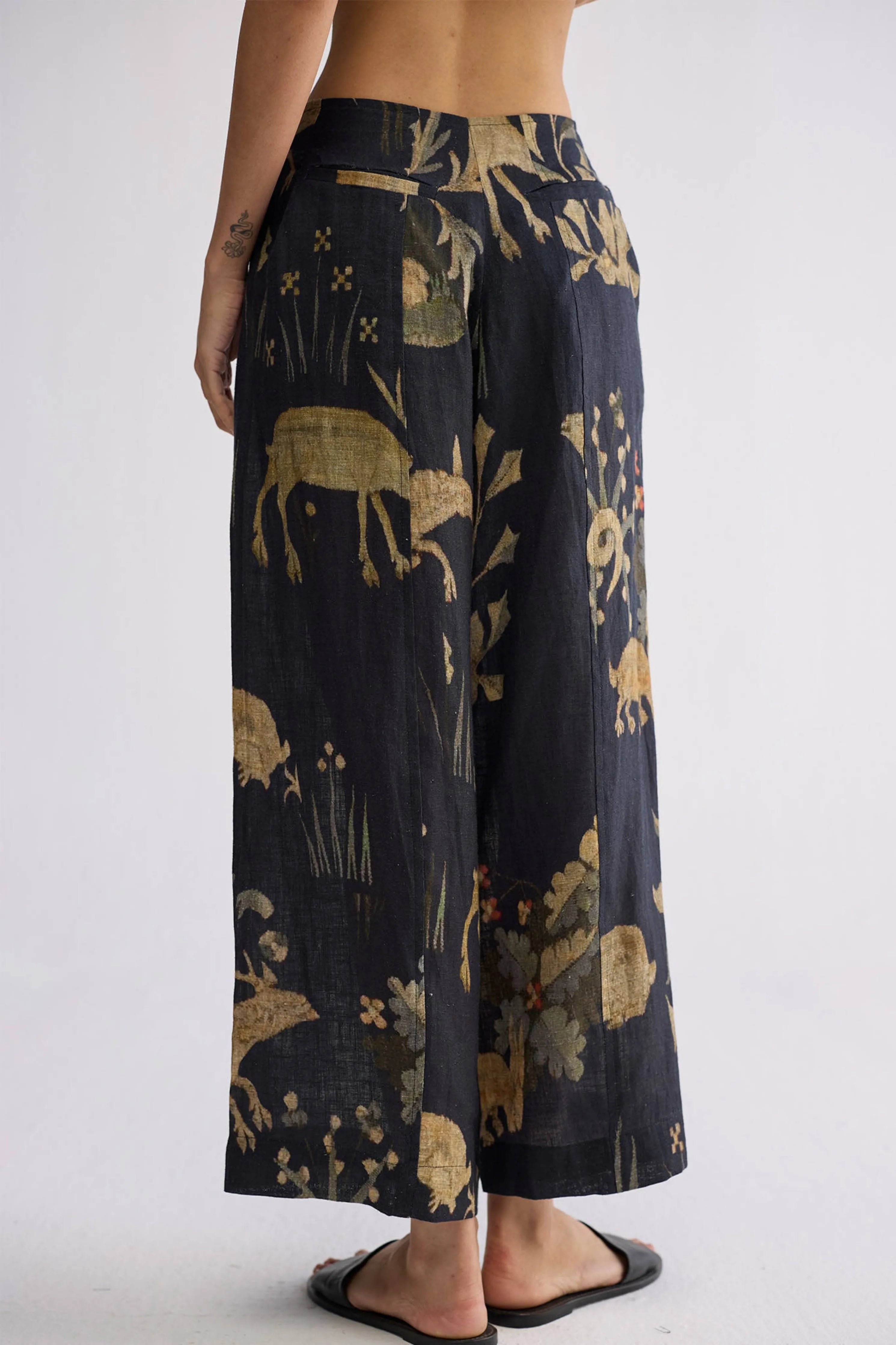 Banyan Halterneck Waistcoat & Pants Set