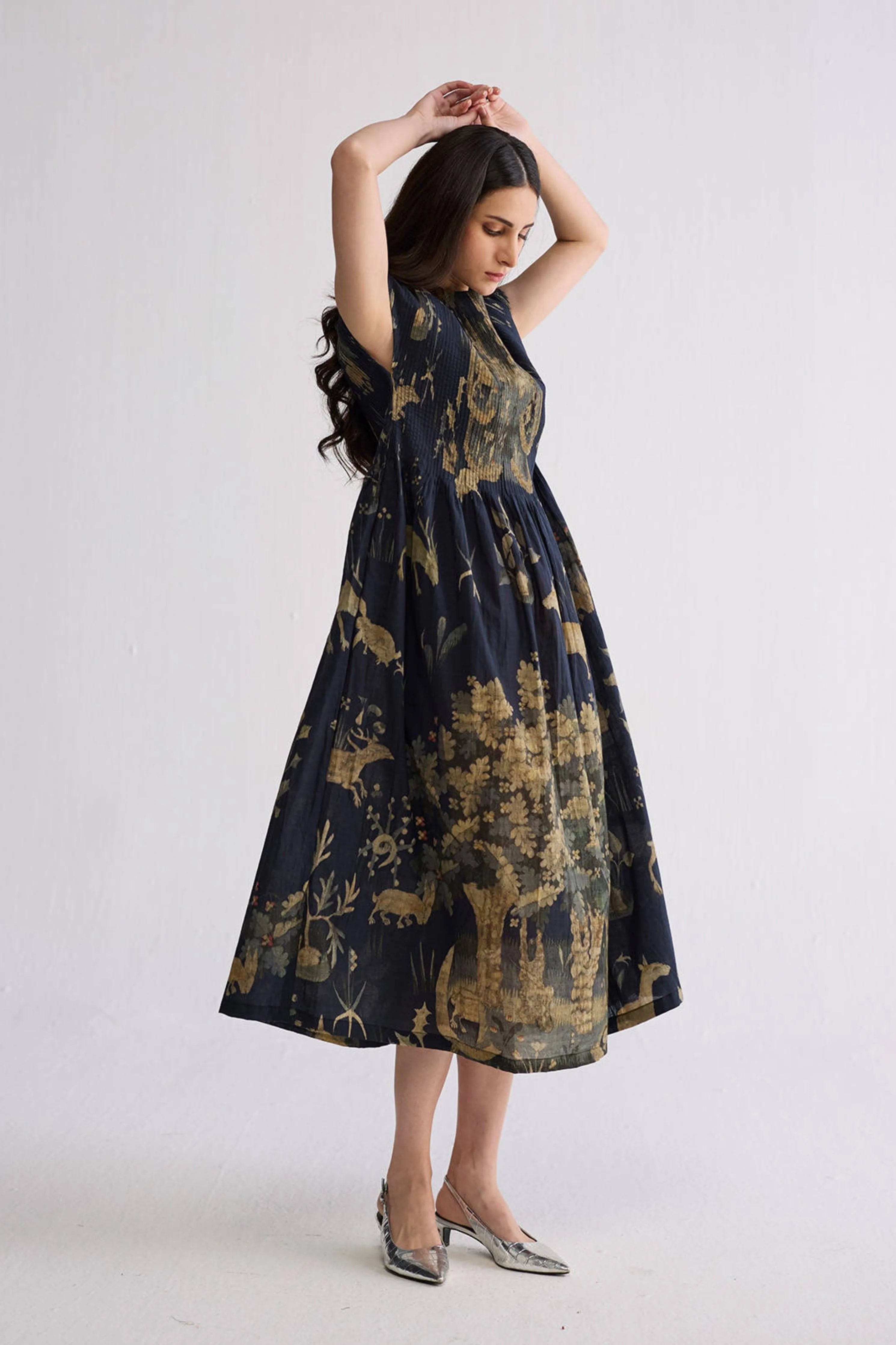 Banyan Pintucks Dress