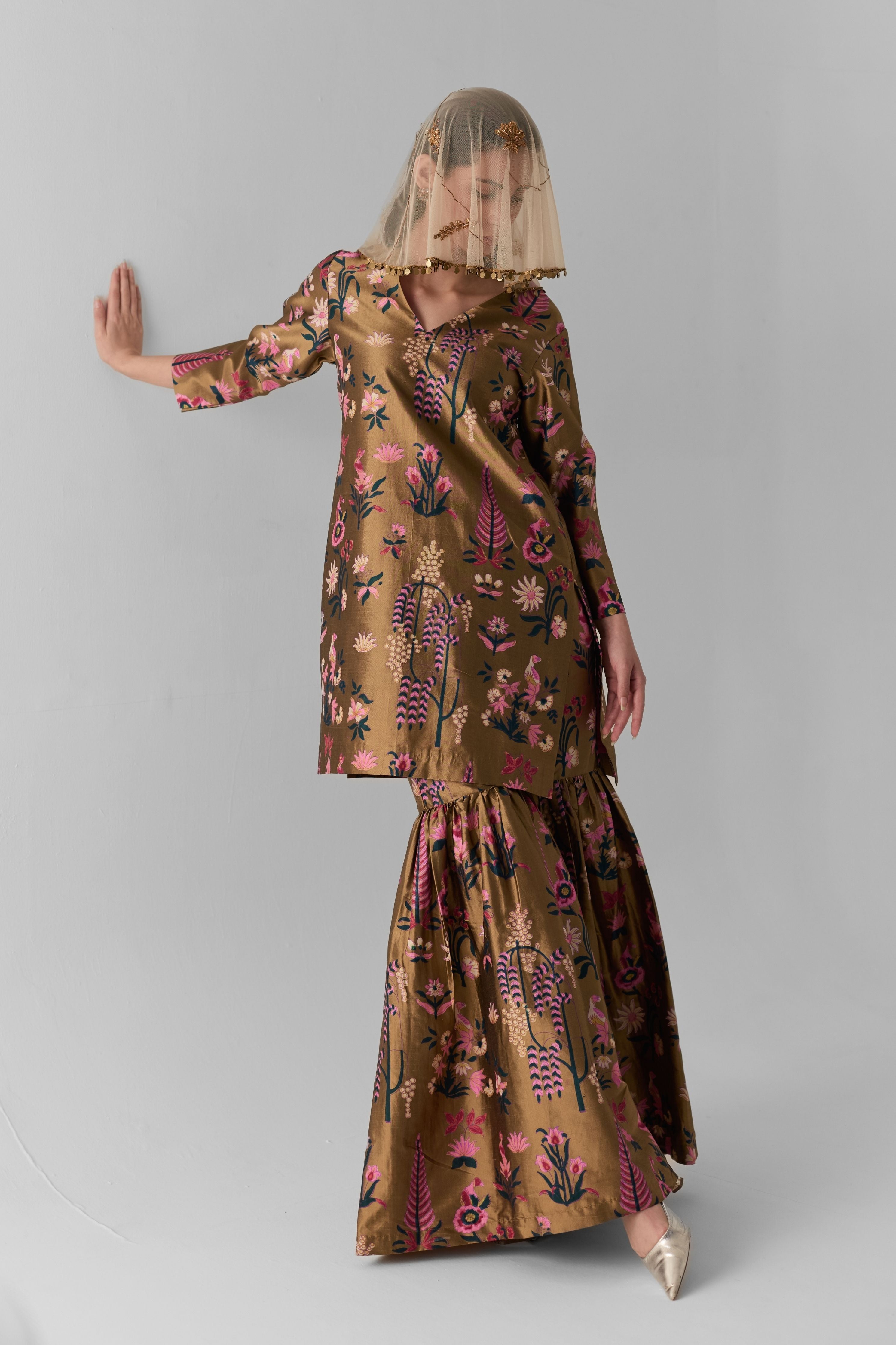 Bahar Sharara Set