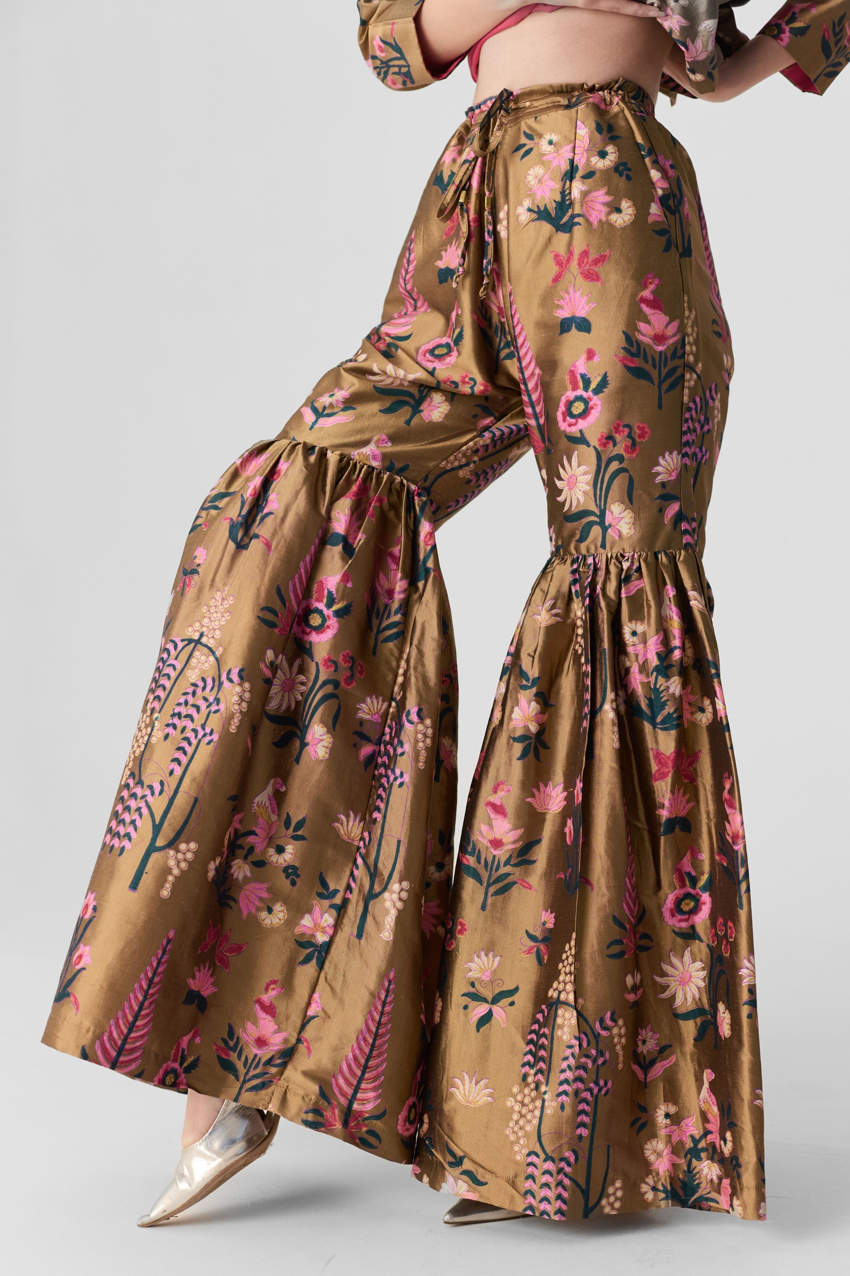 Bahar Sharara Set