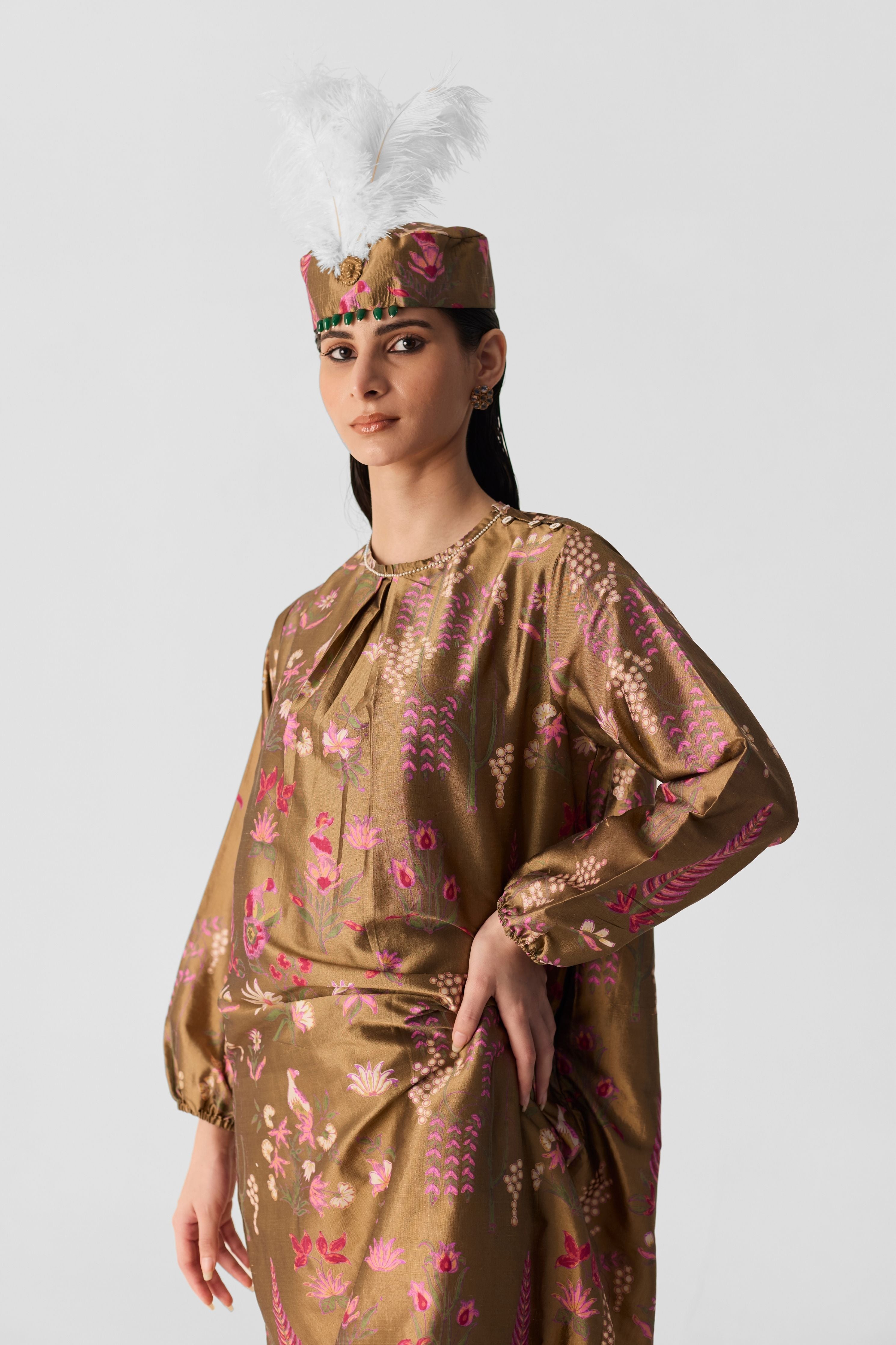 Bahar Pink Kurta Set