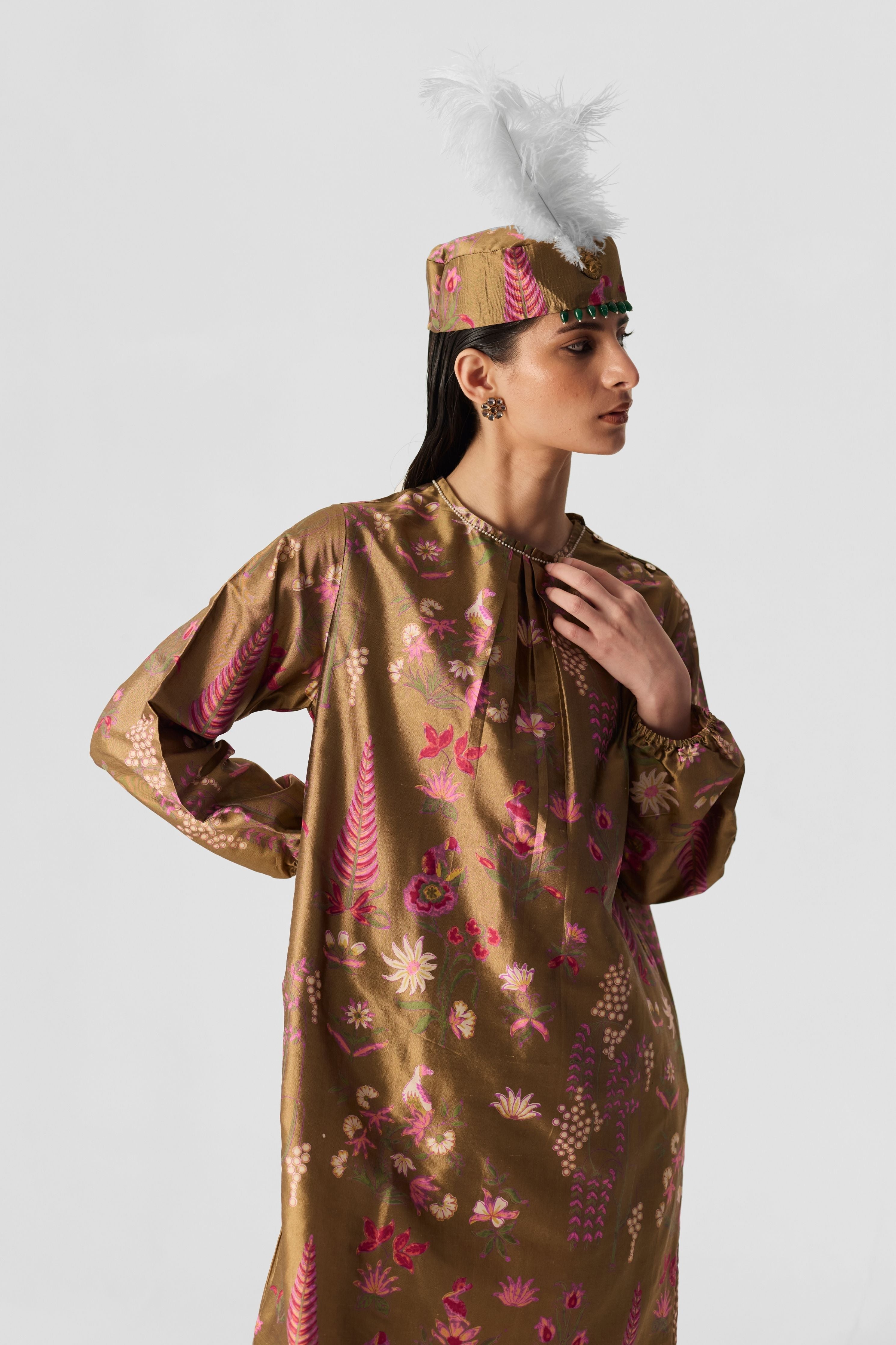 Bahar Pink Kurta Set