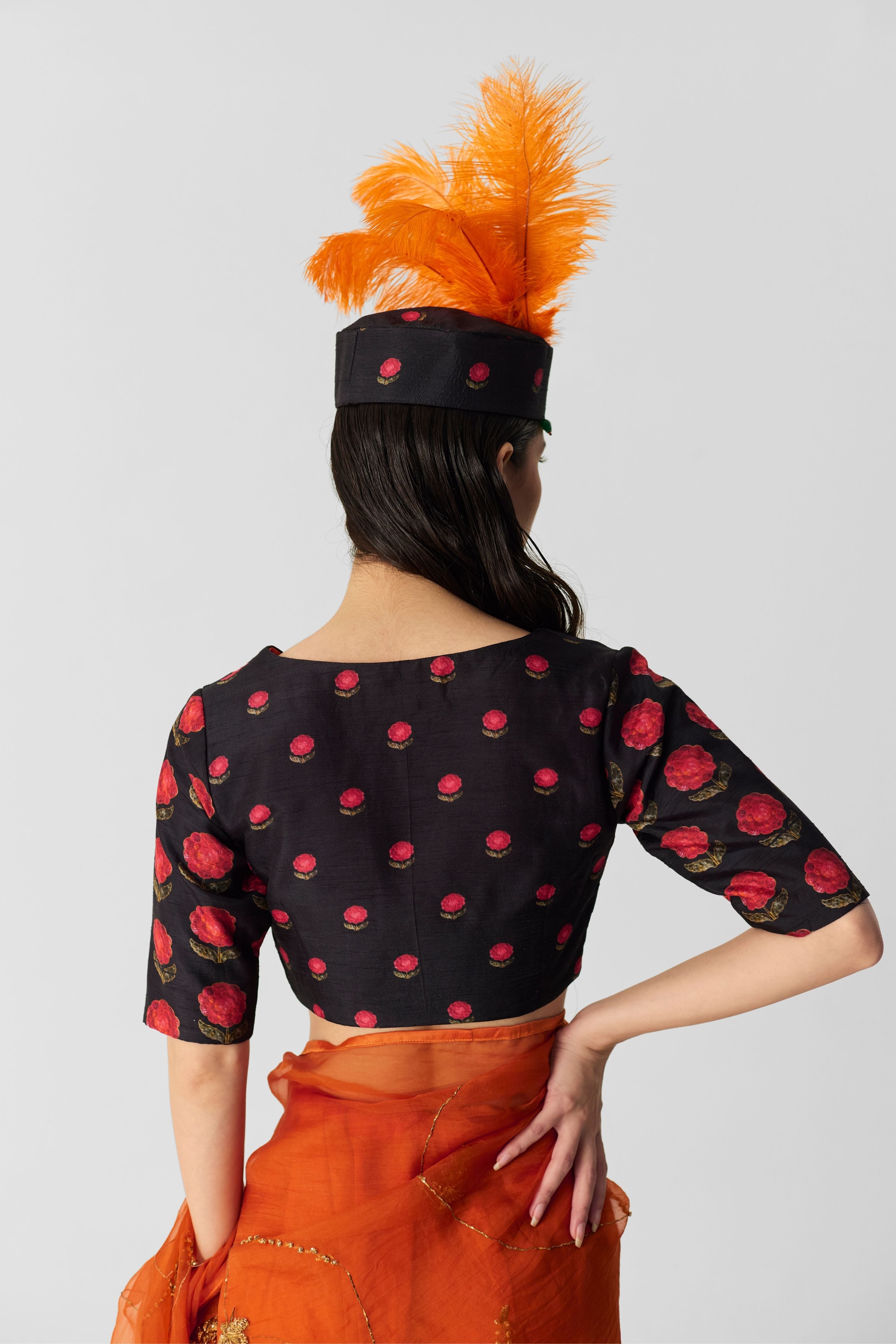 Black Booti Blouse