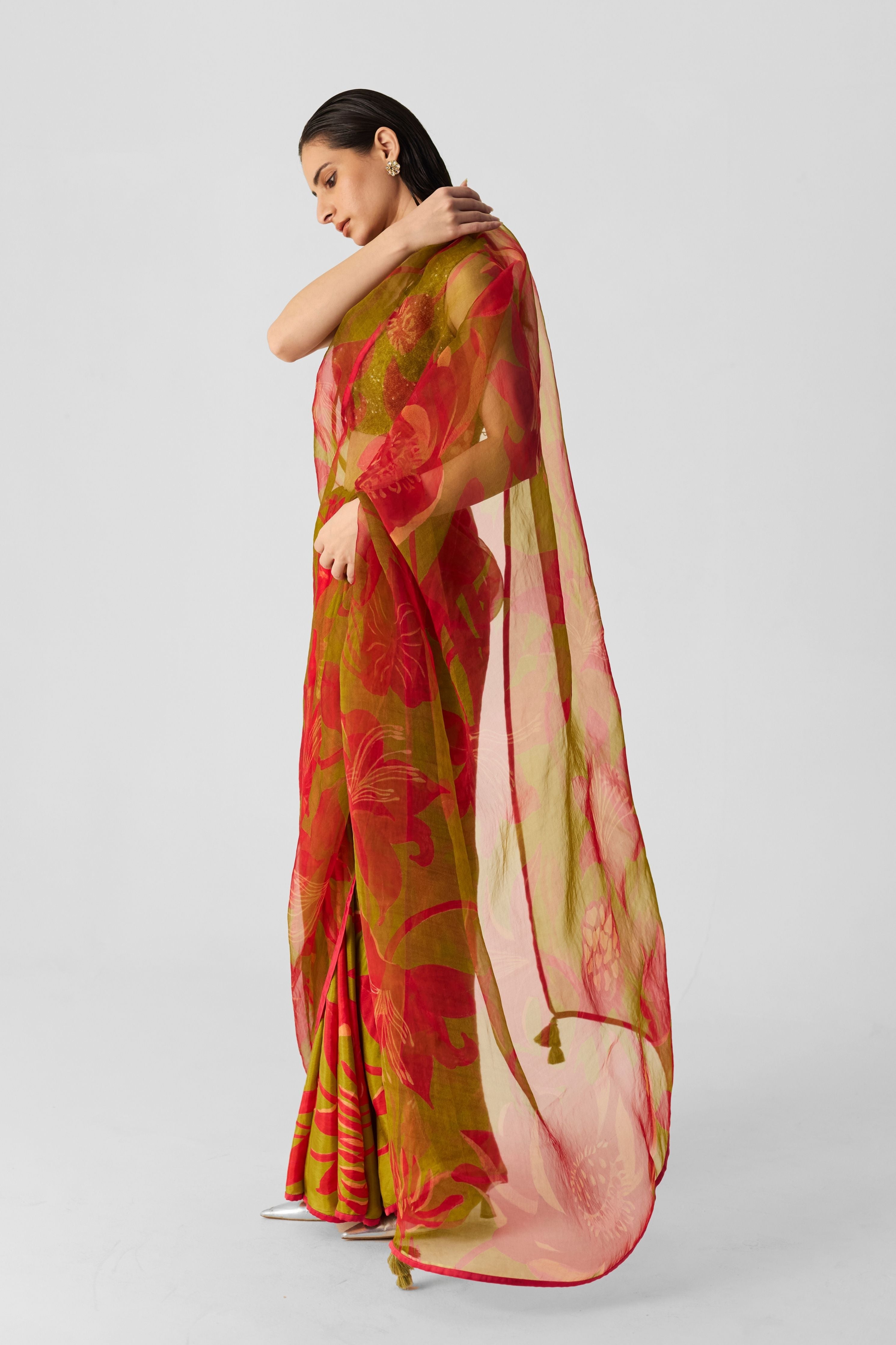 Lian Lime Saree