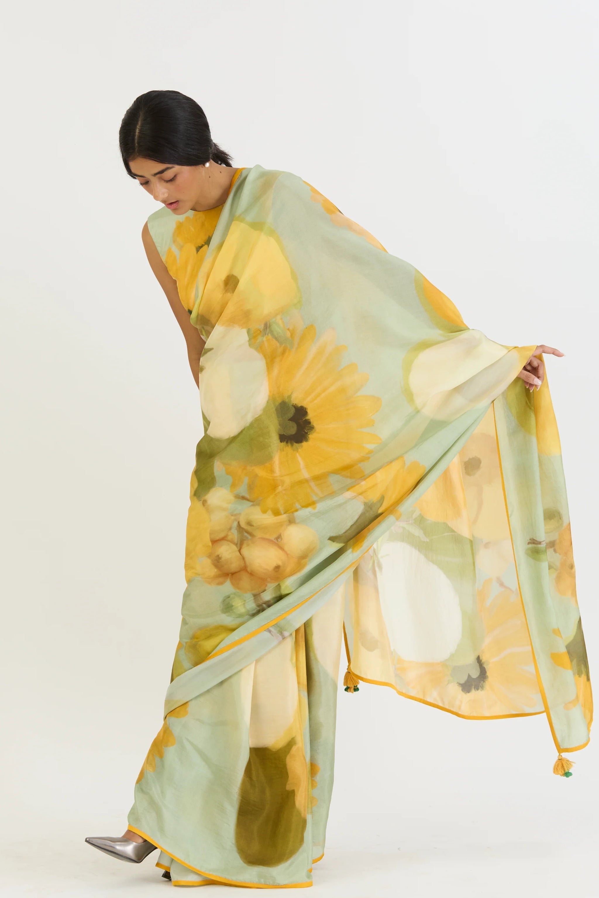 Lemonade Saree