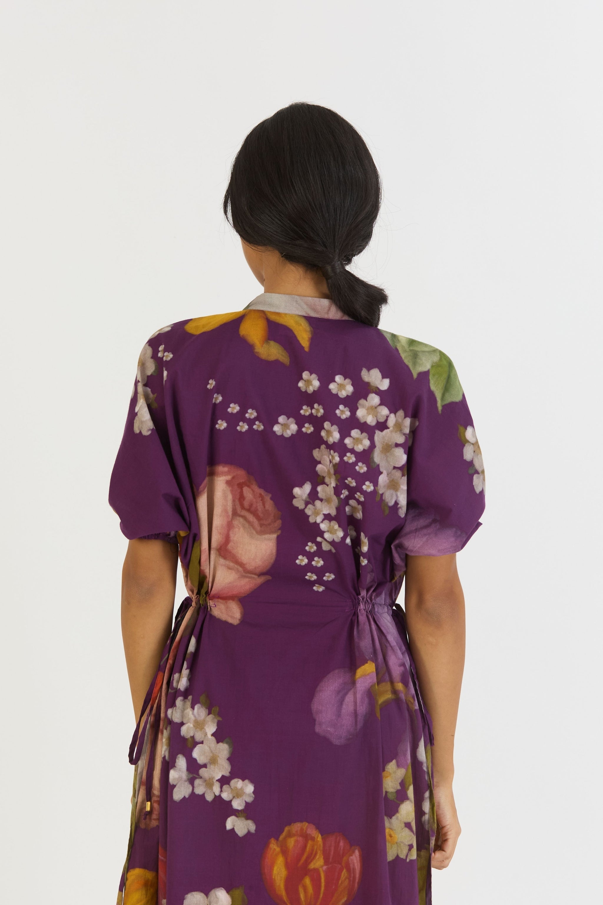 Jamun Side Tie Up Dress