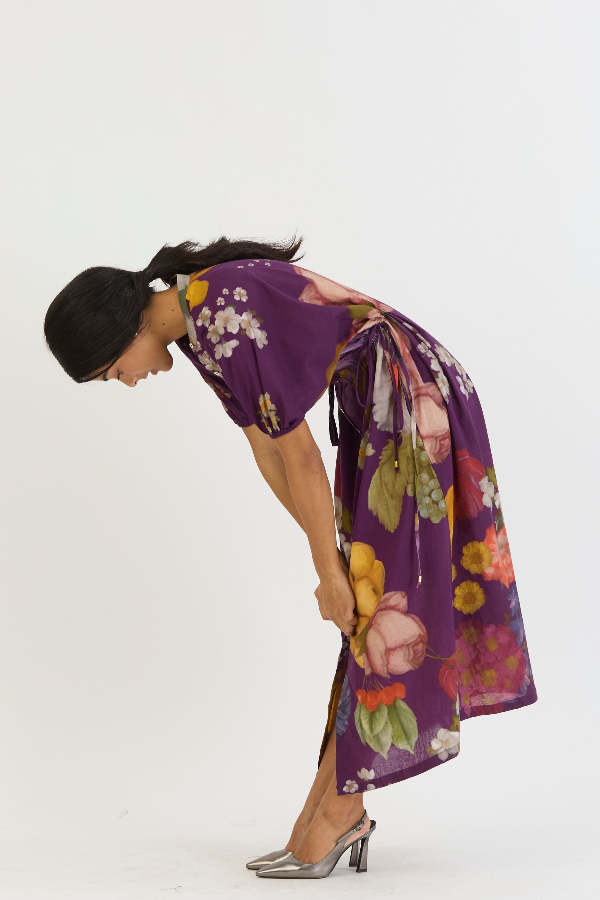 Jamun Side Tie Up Dress