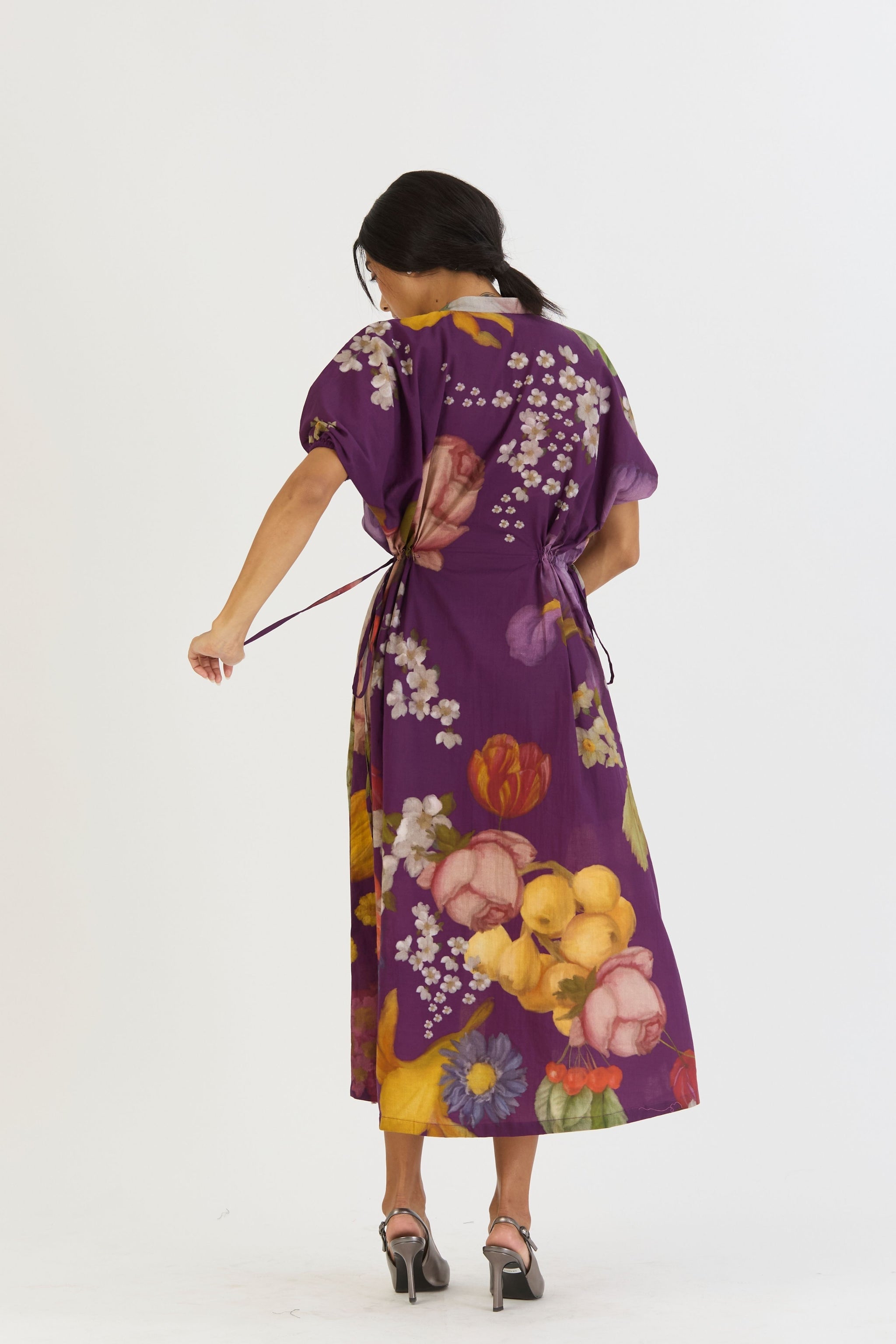 Jamun Side Tie Up Dress