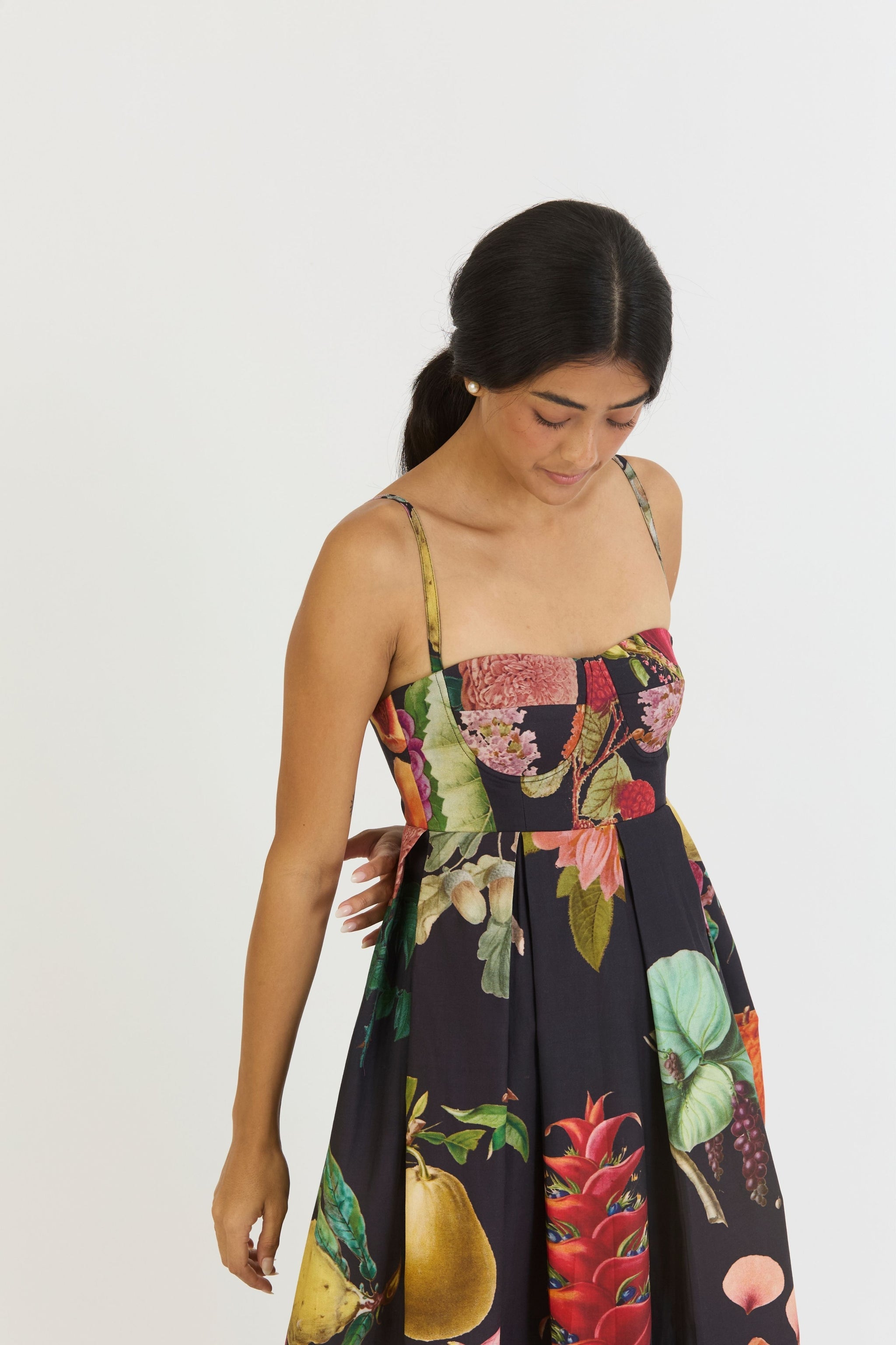 Glory Black Bralette Dress
