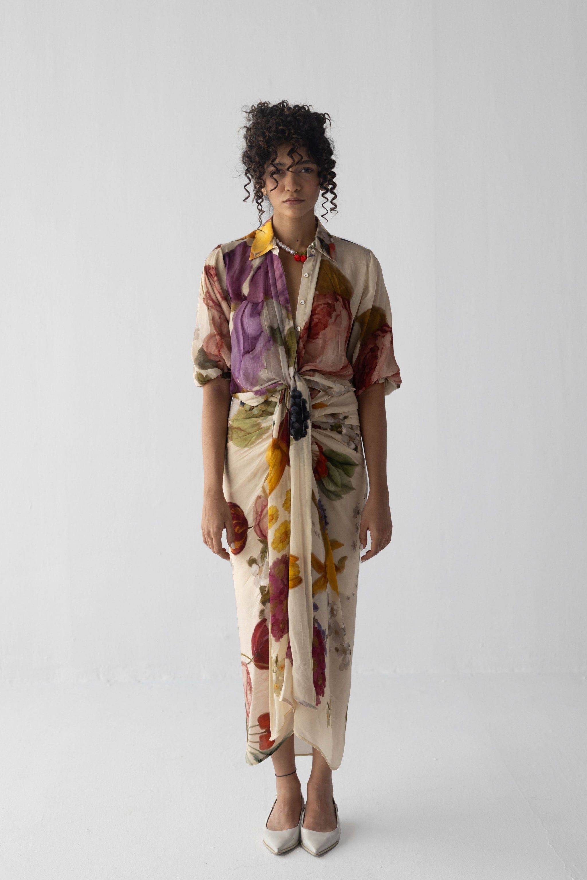 Cherimoya Skirt & Shirt Set