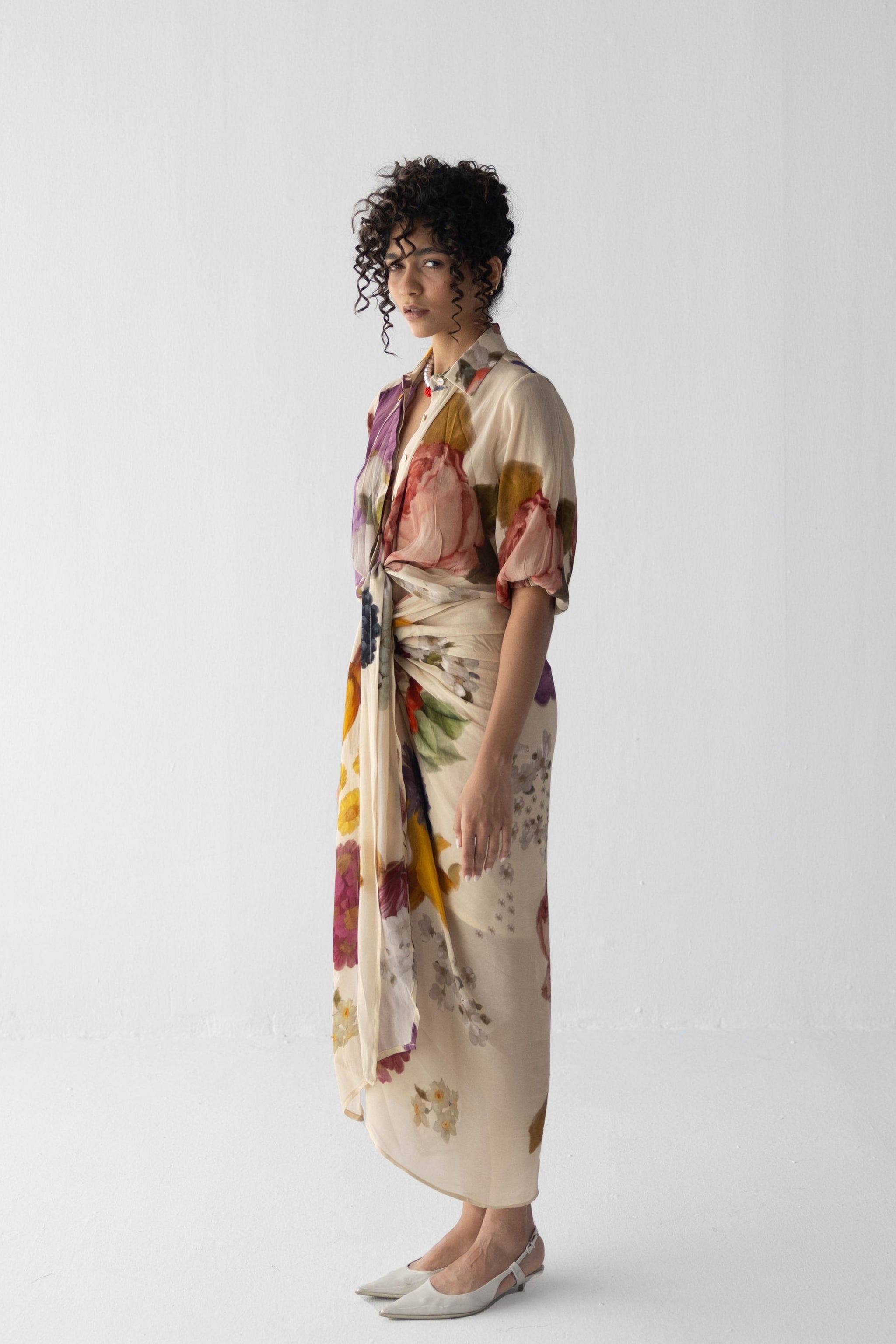Cherimoya Skirt & Shirt Set