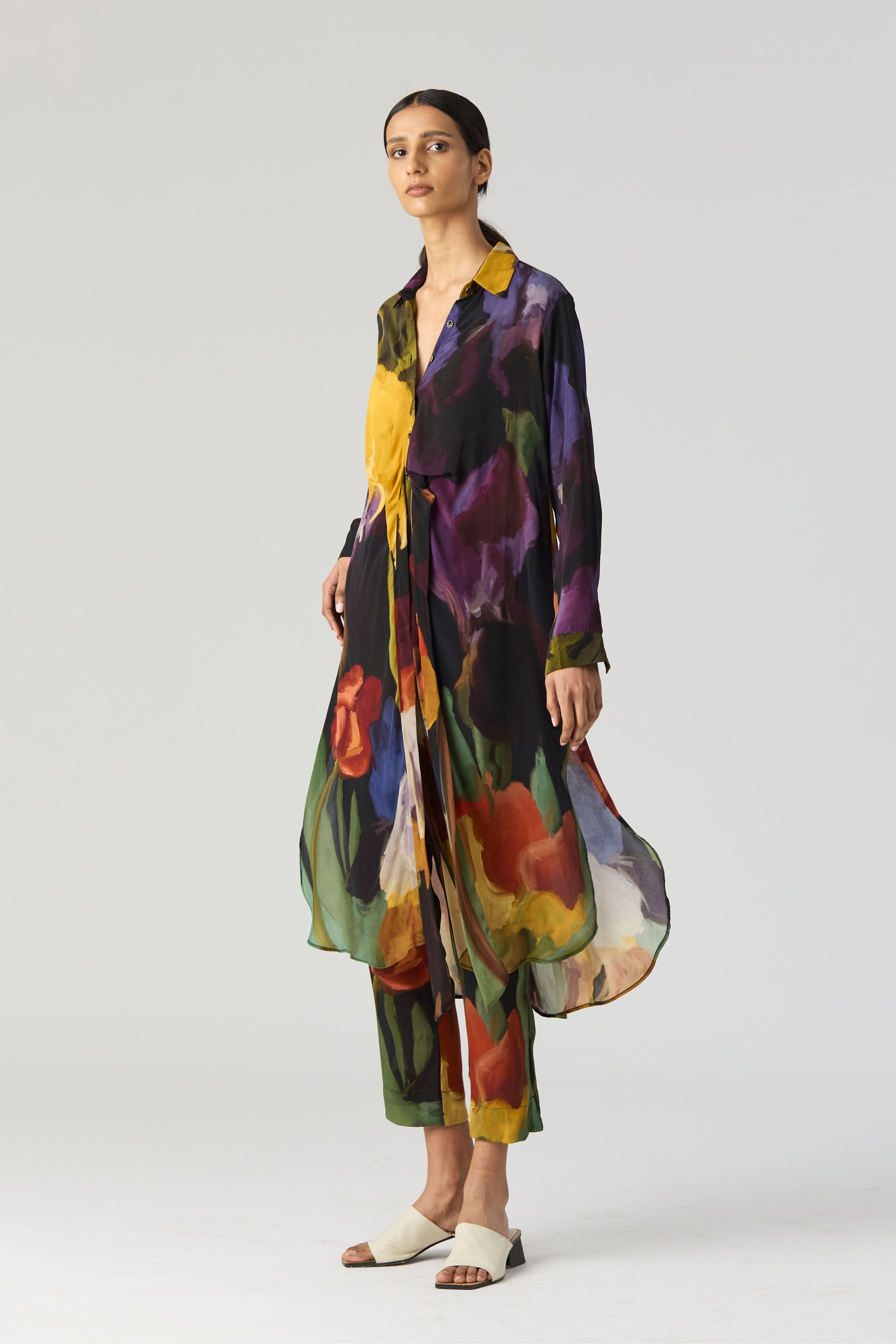 Ivy Wrap Kurta Set
