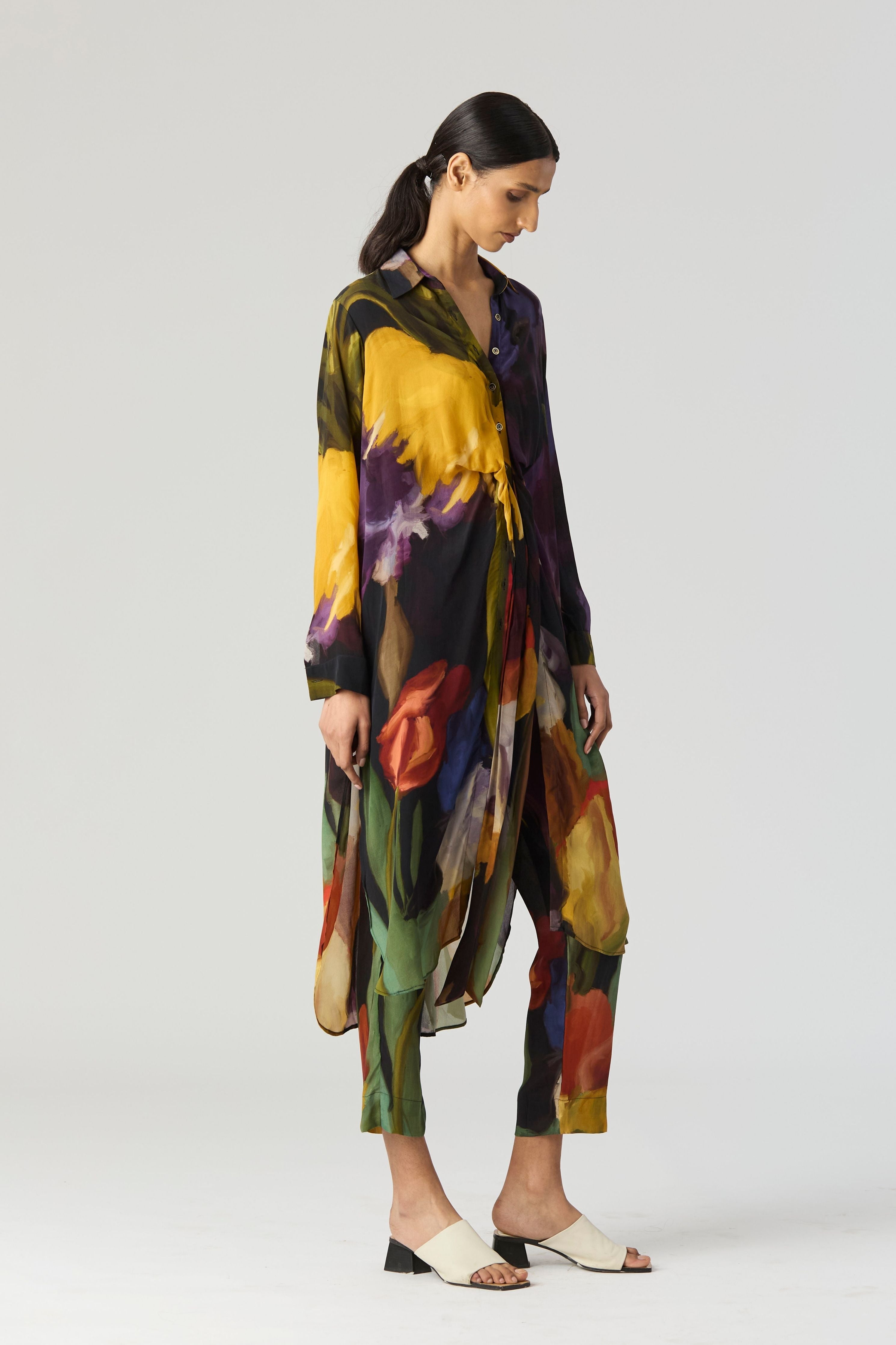 Ivy Wrap Kurta Set