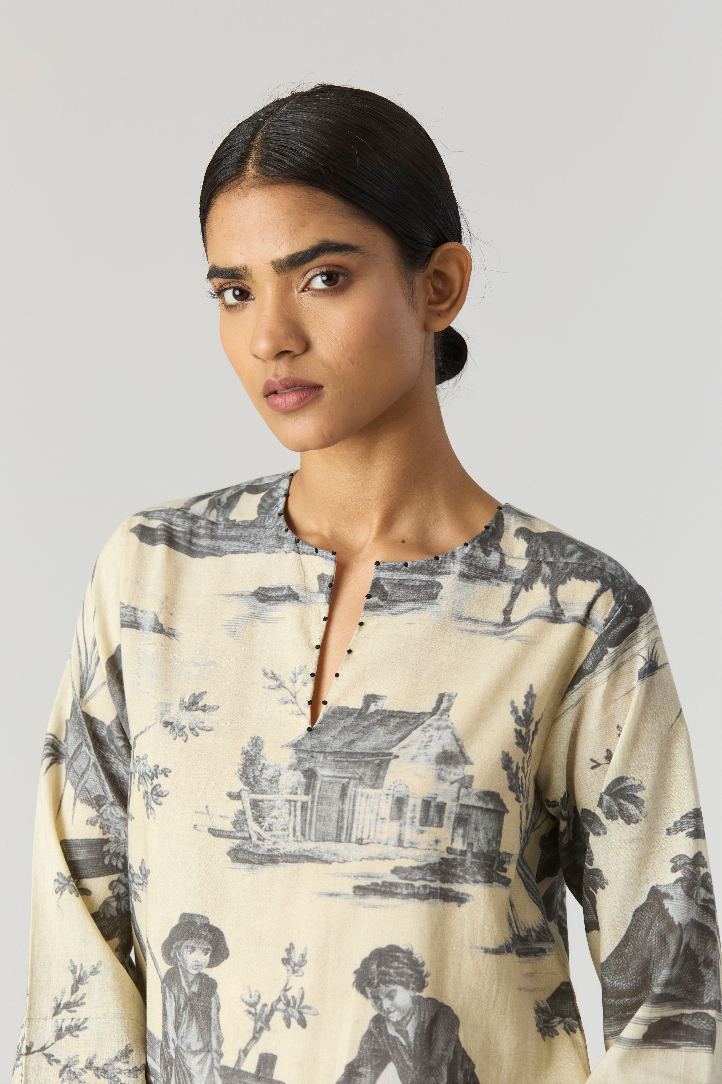 Festa Short Kurta Set