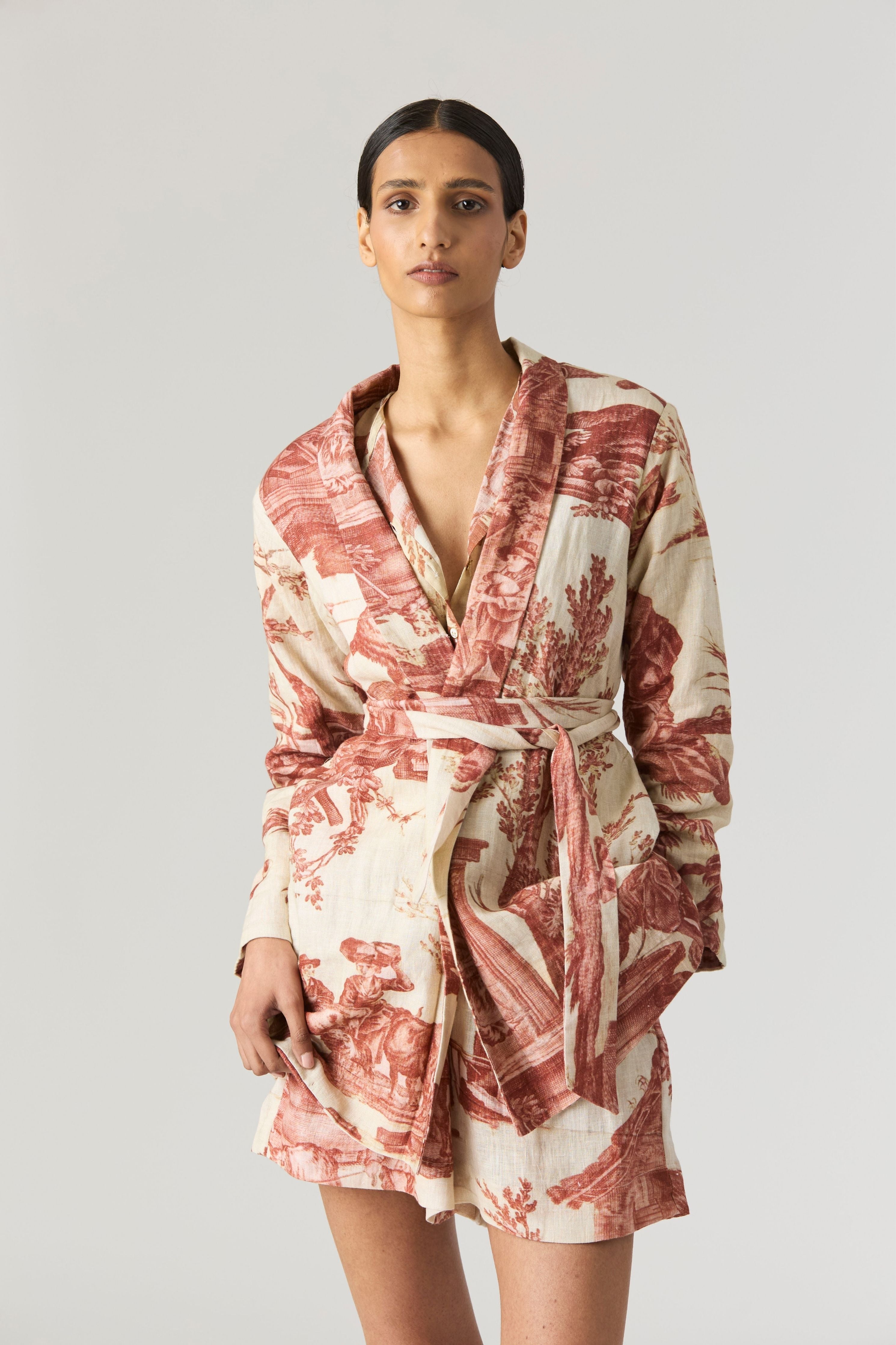 Cabridet Blazer & Shorts Set