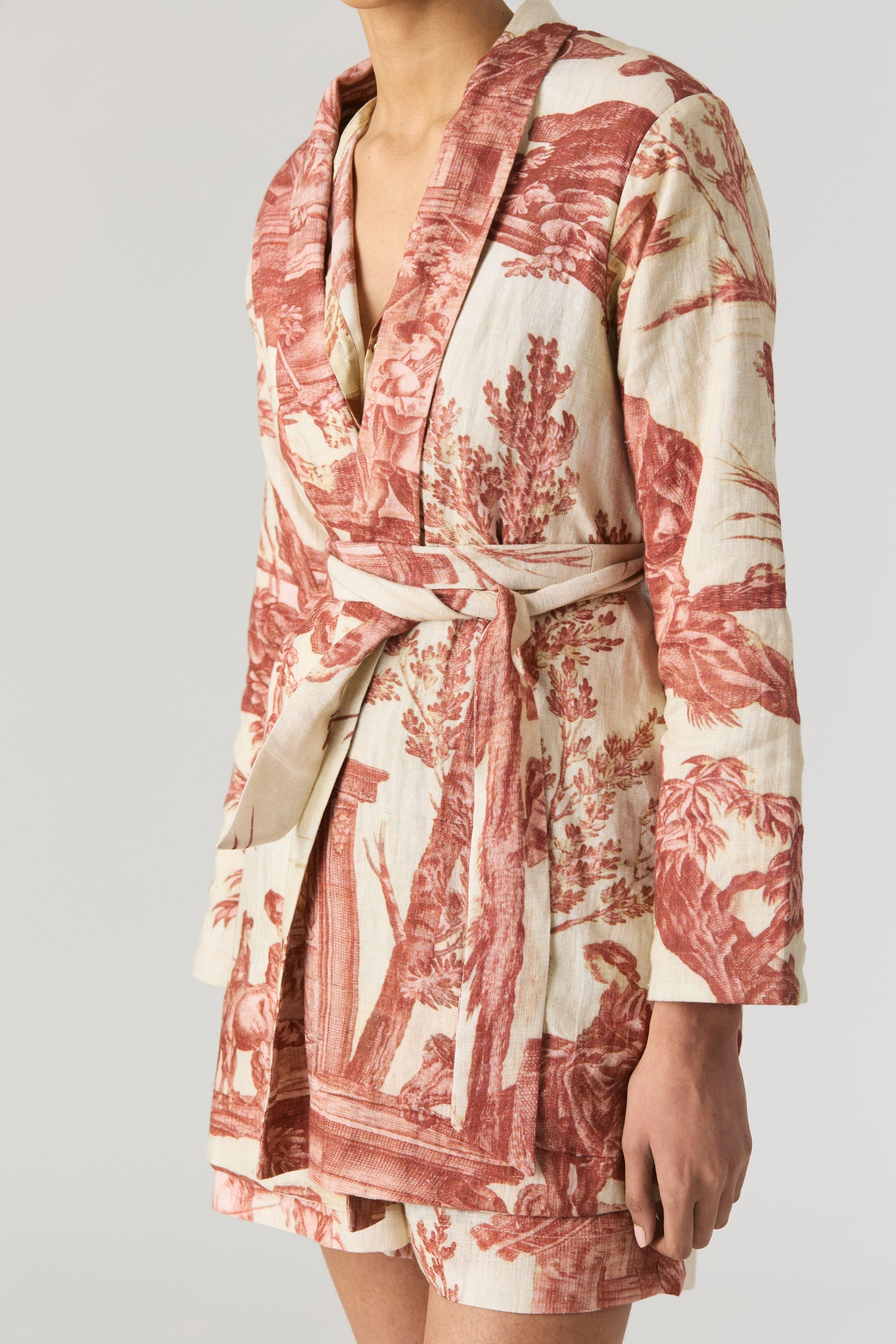 Cabridet Blazer & Shorts Set