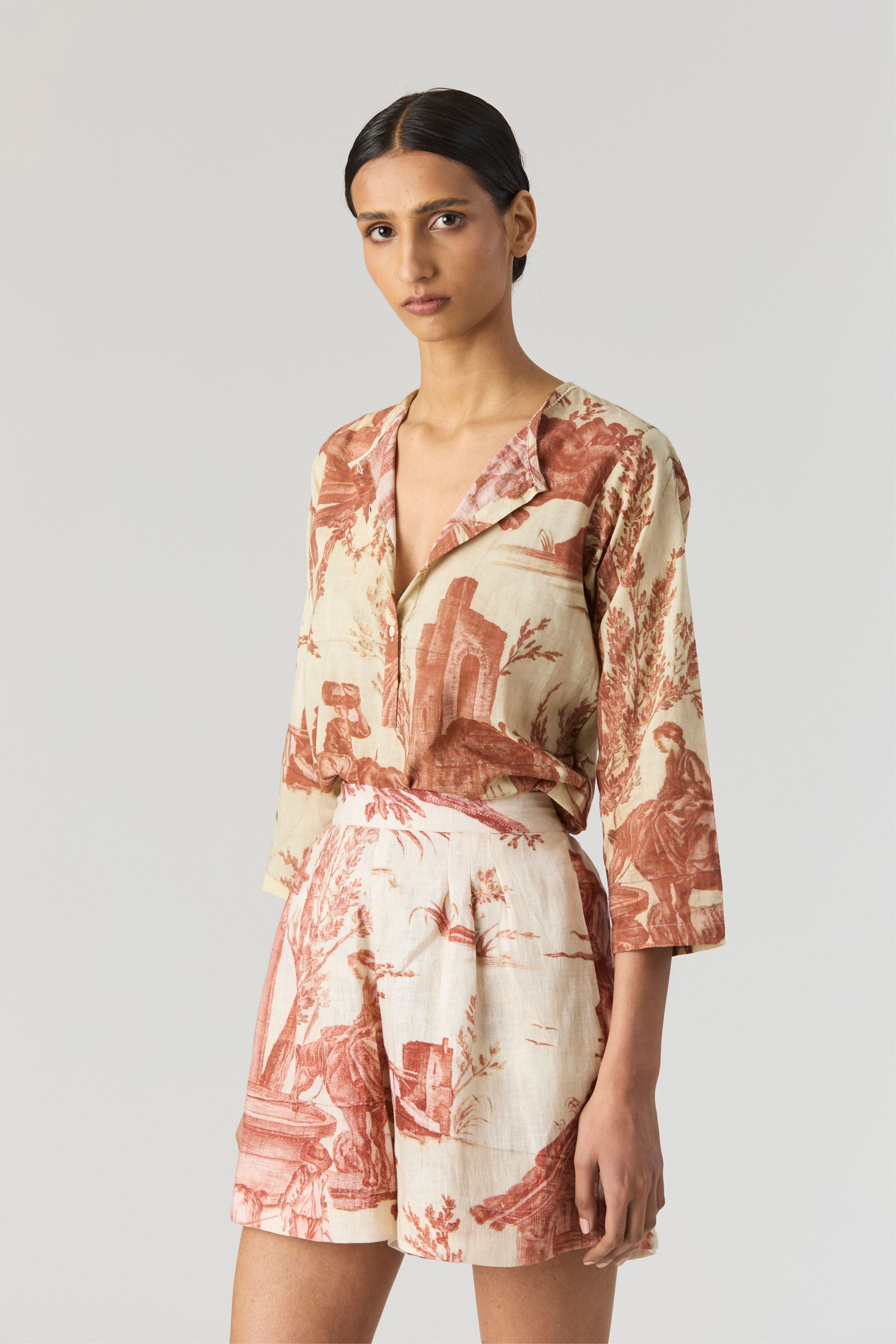 Cabridet Blazer & Shorts Set