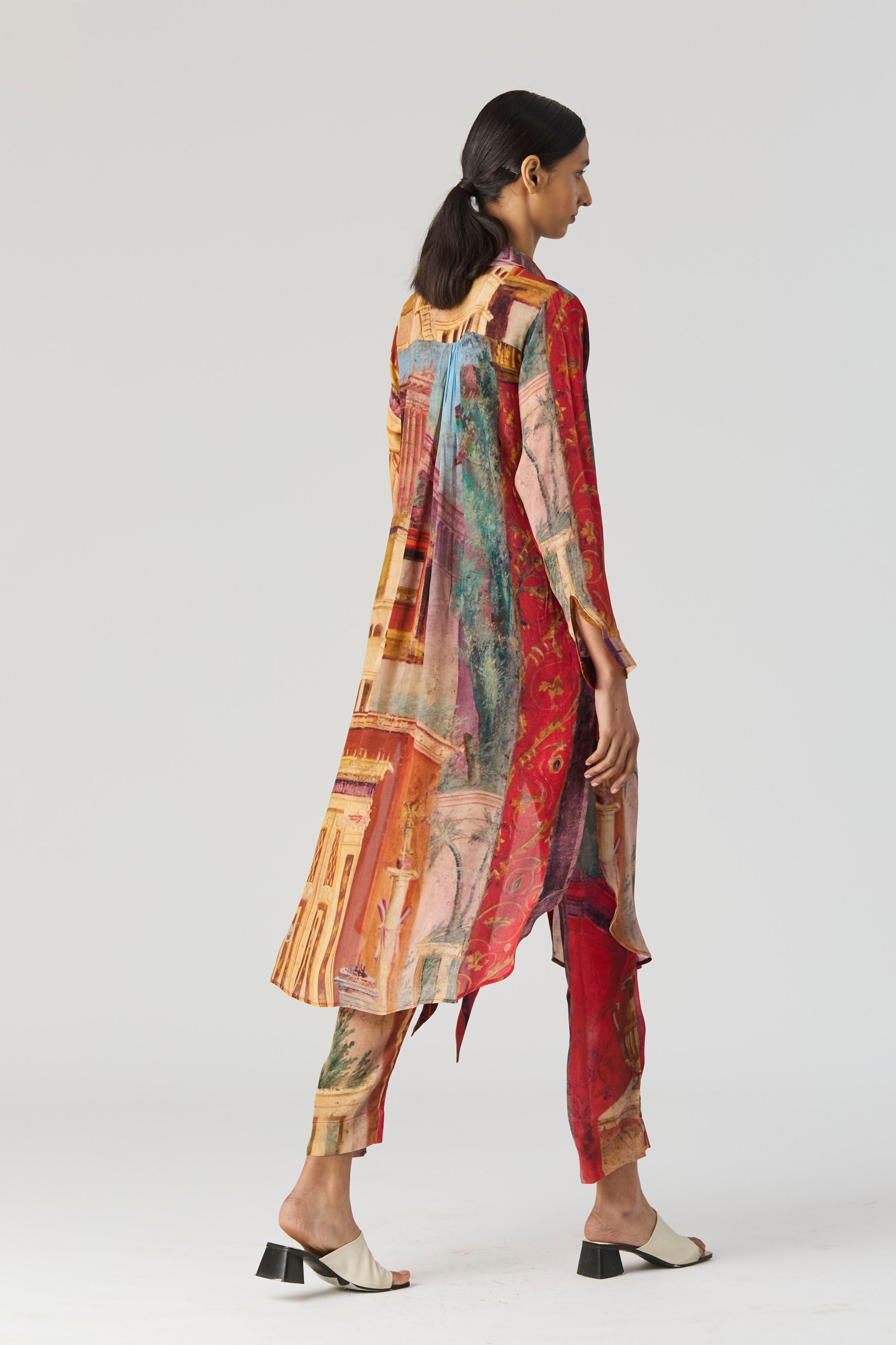 Villa Roma Wrap Kurta Set