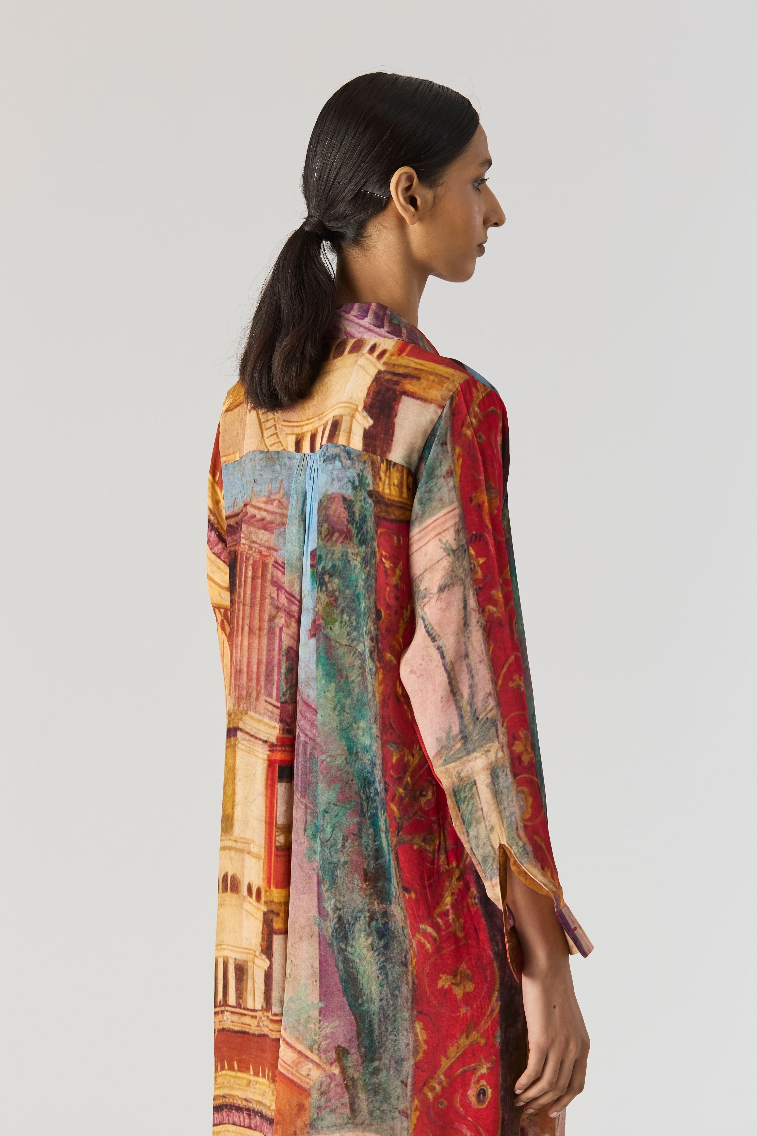 Villa Roma Wrap Kurta Set