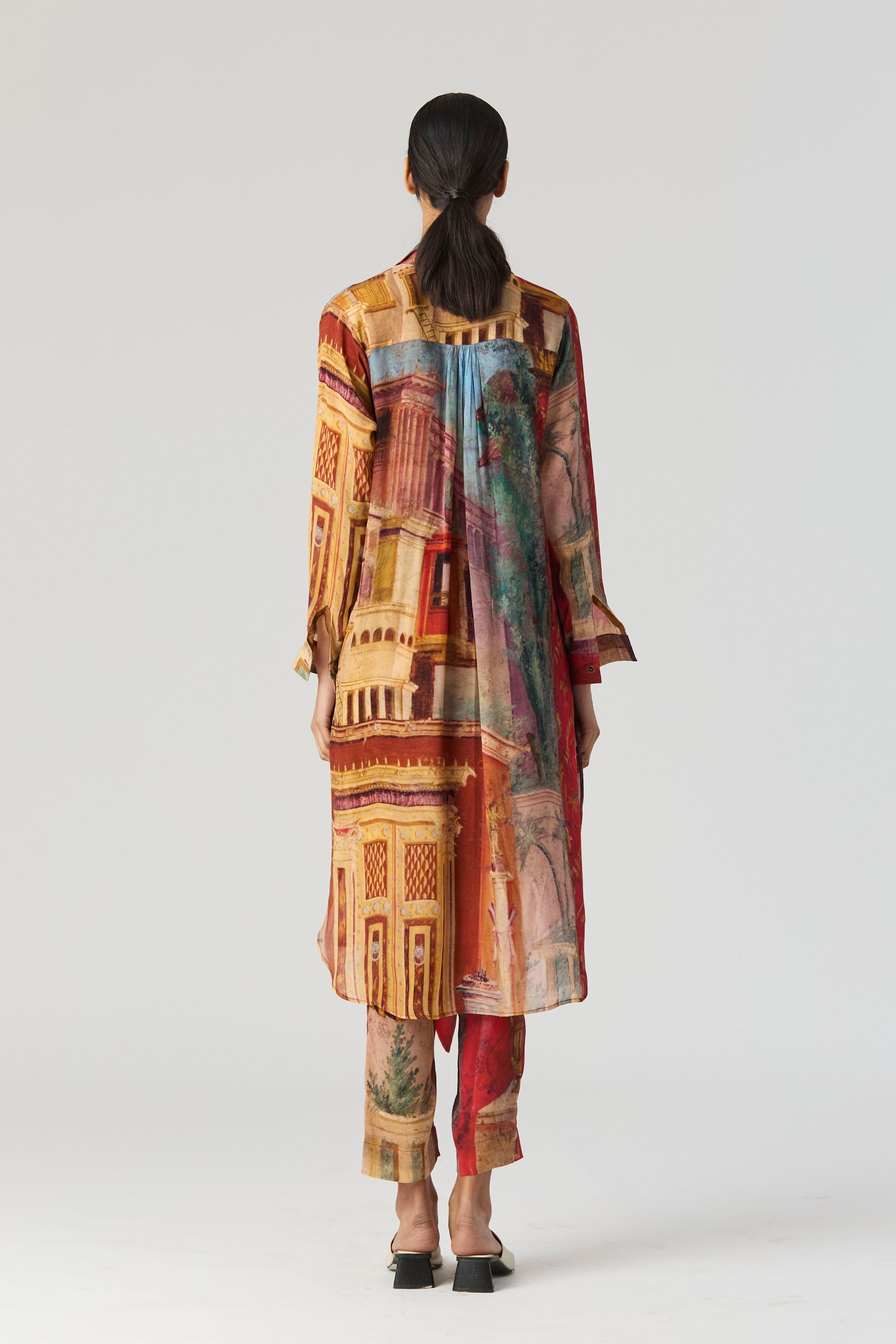 Villa Roma Wrap Kurta Set