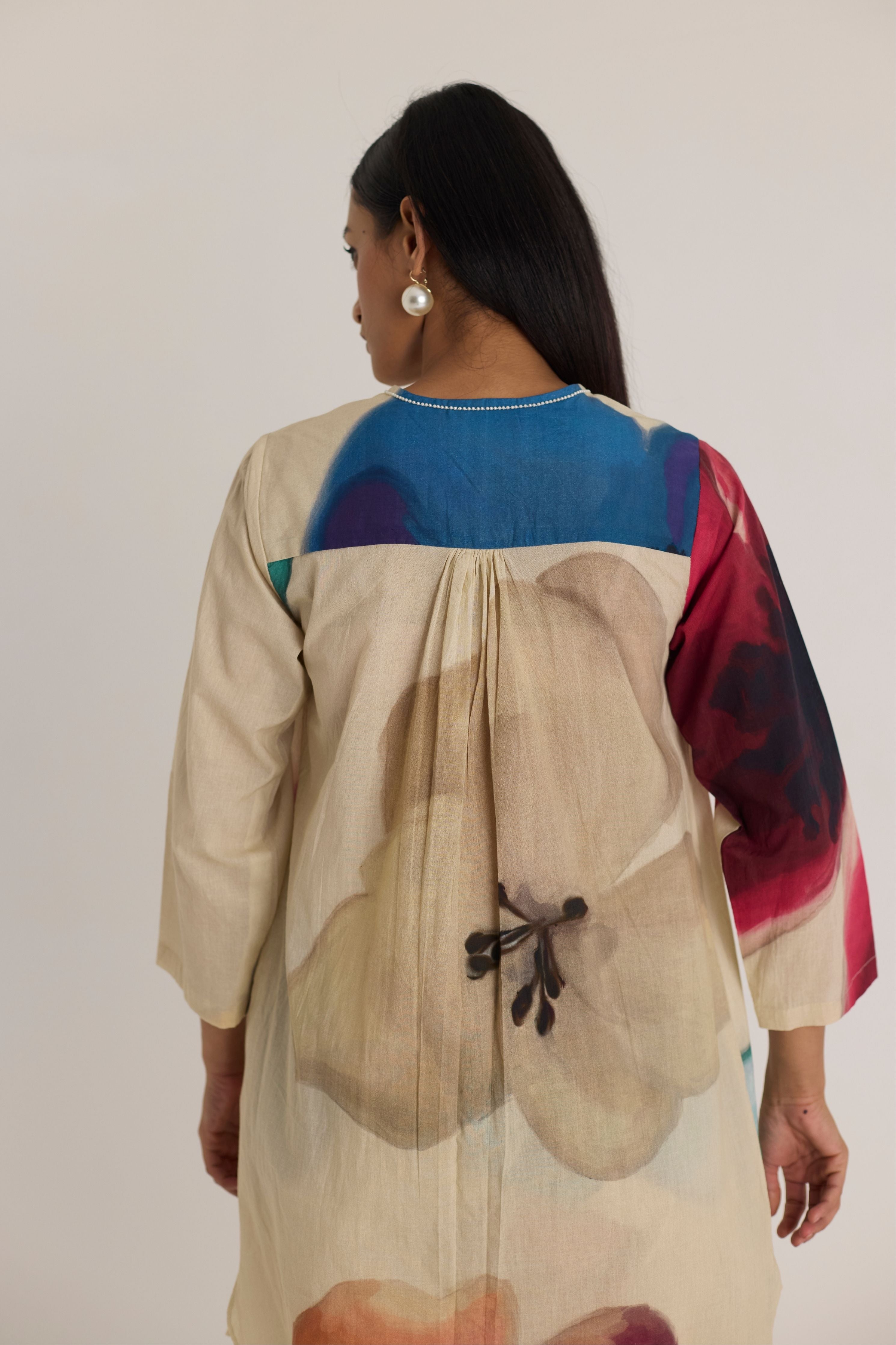 Lila Short Kurta Set