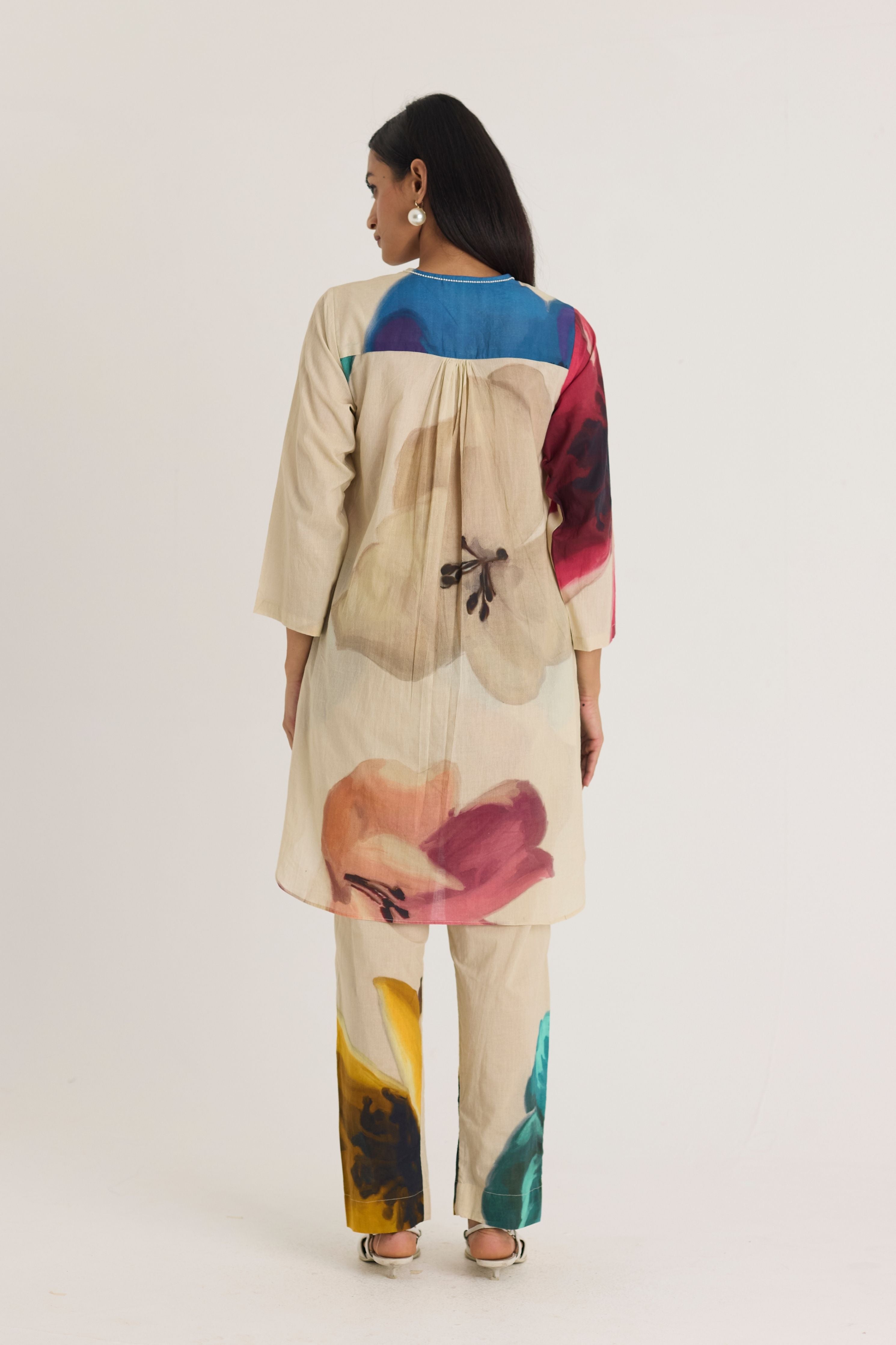 Lila Short Kurta Set